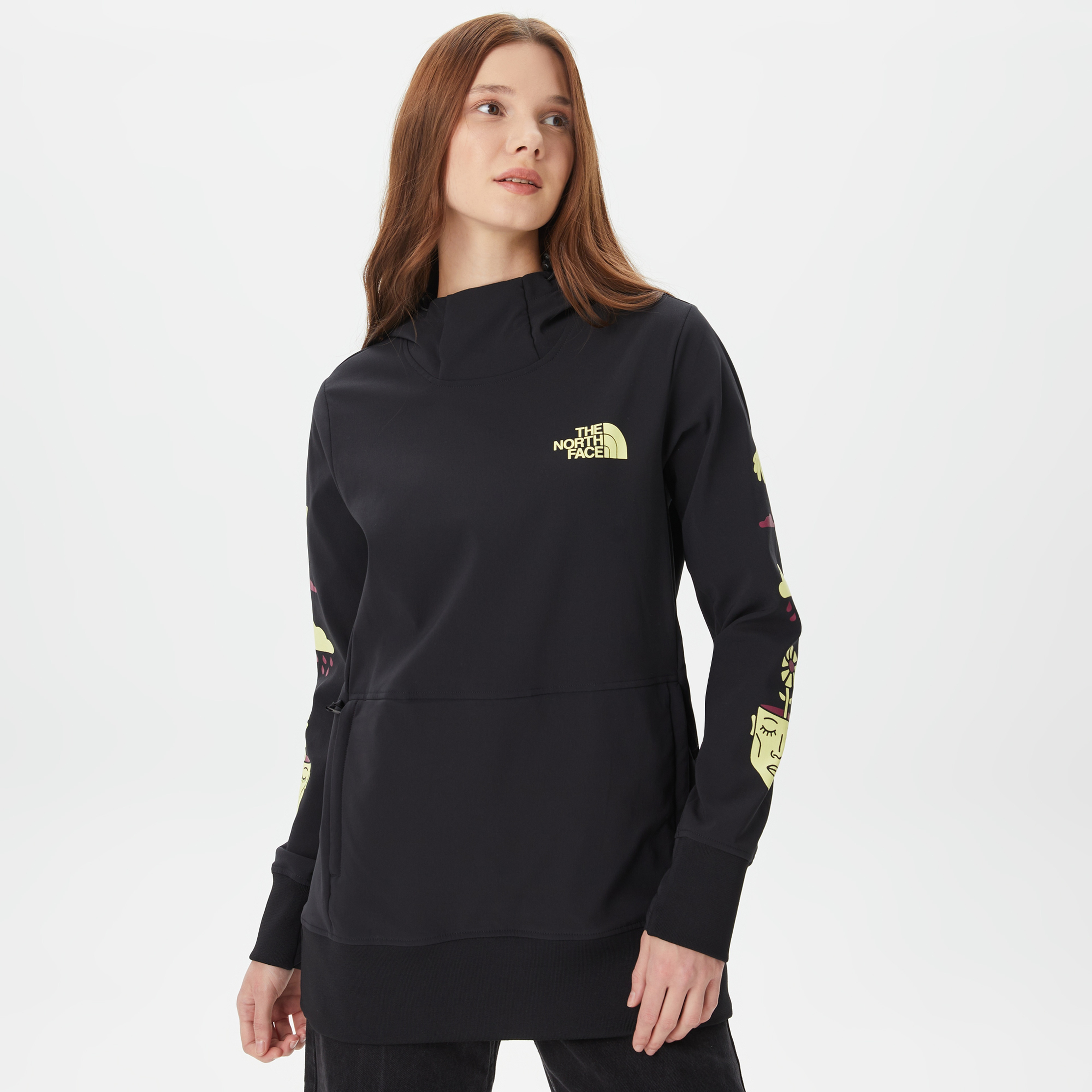 The North Face Tekno Pullover Kadın Siyah Hoodie
