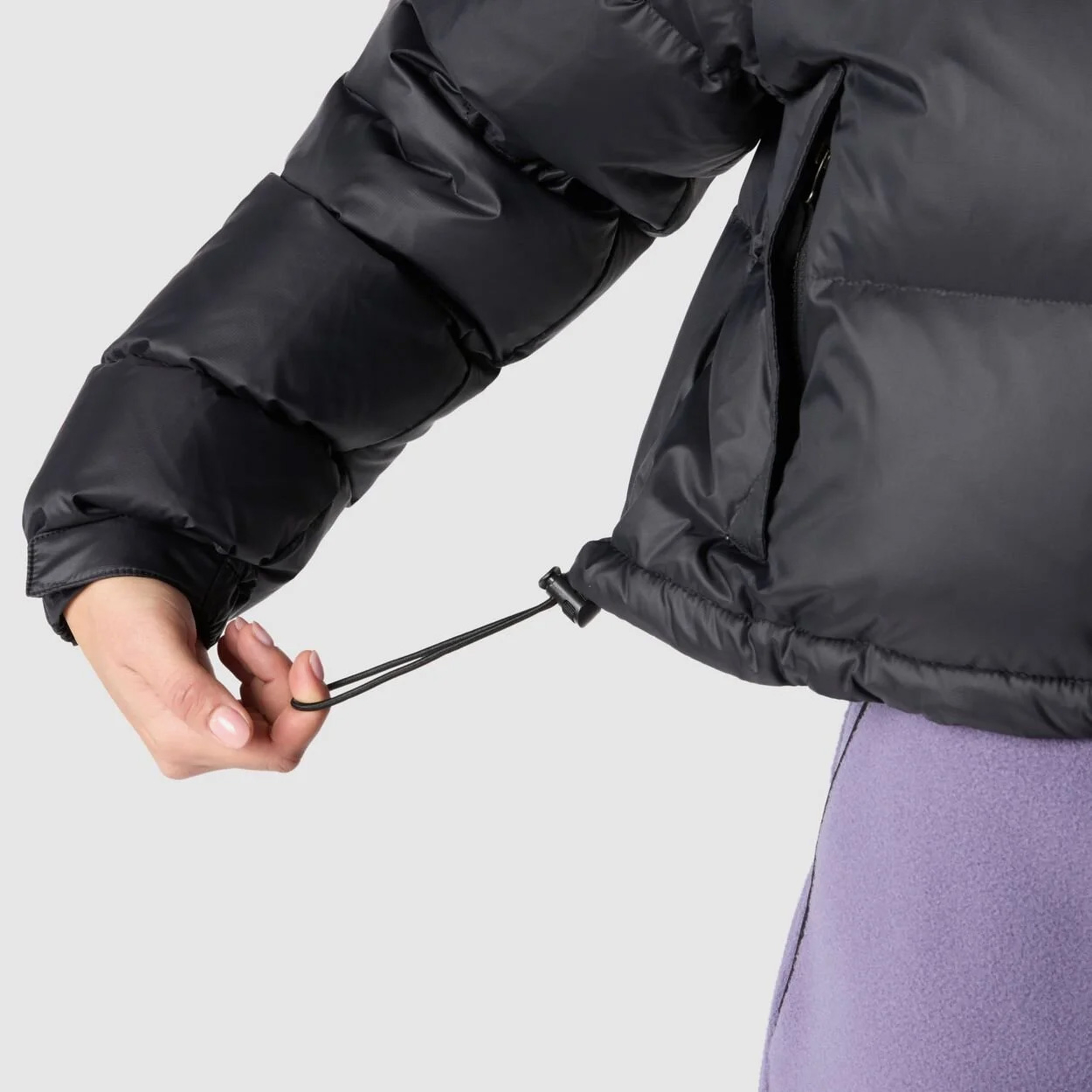 The North Face Nuptse Short Kadın Siyah Mont