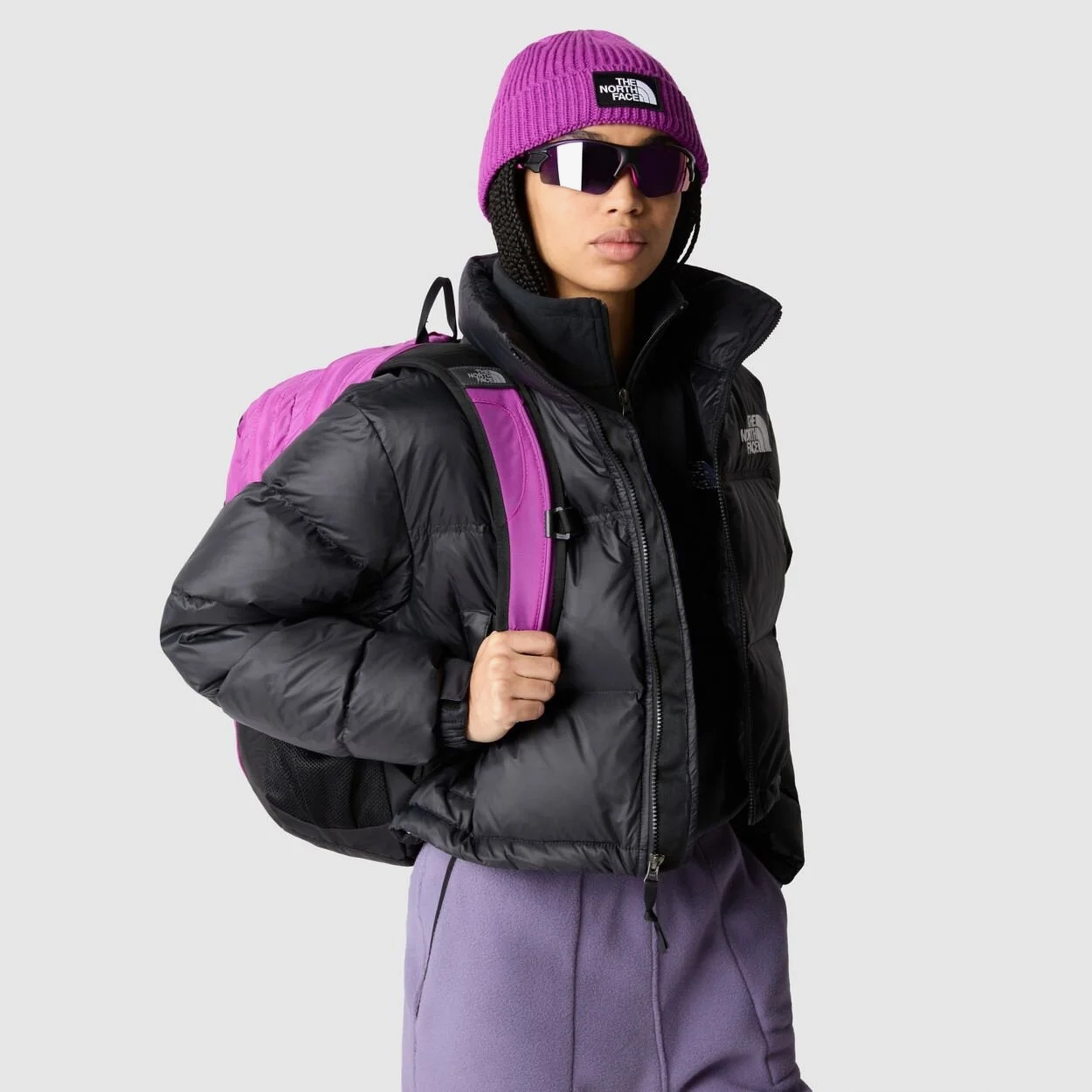 The North Face Nuptse Short Kadın Siyah Mont