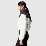 The North Face Nuptse Short Kadın Beyaz Mont