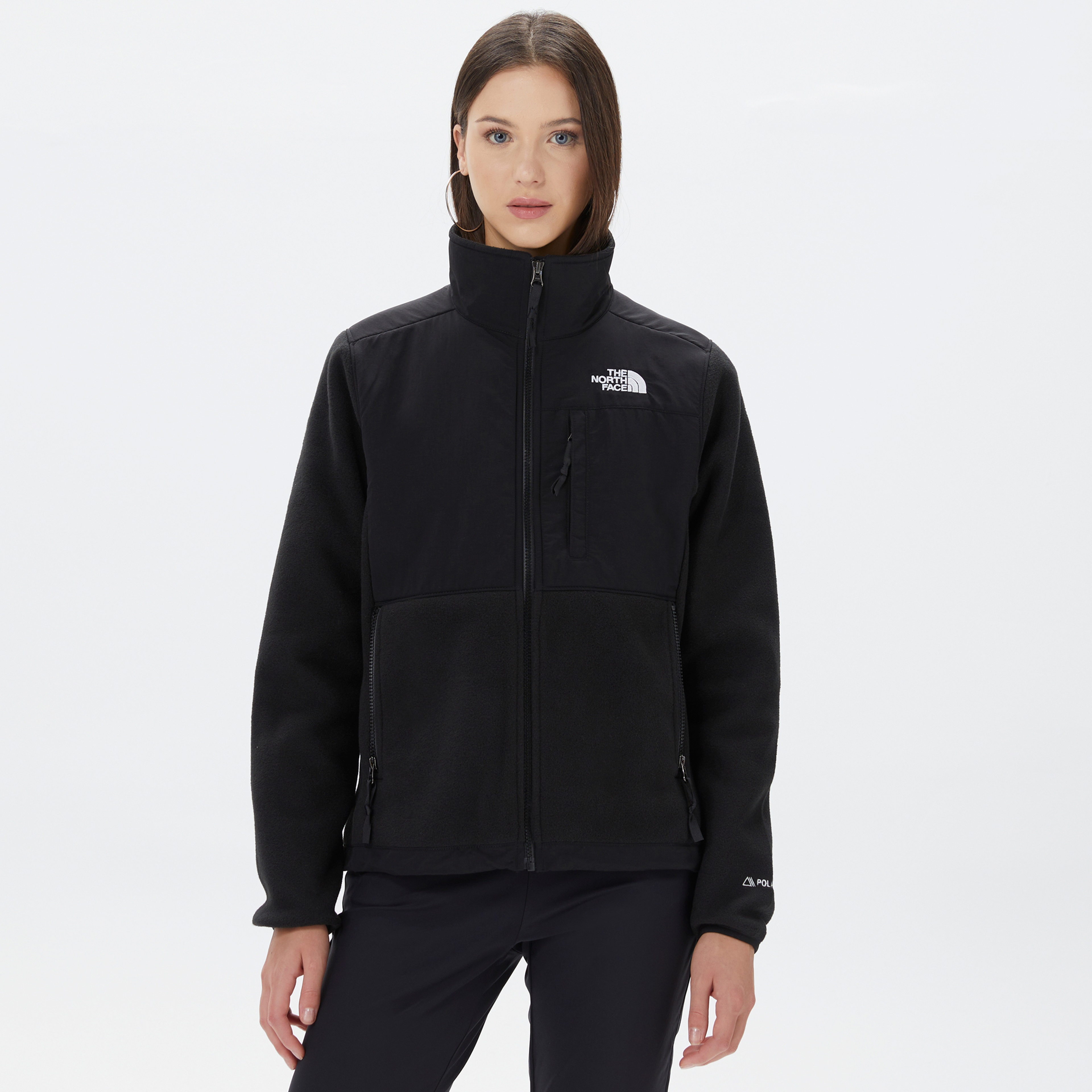 The North Face Denali Kadın Siyah Polar Ceket
