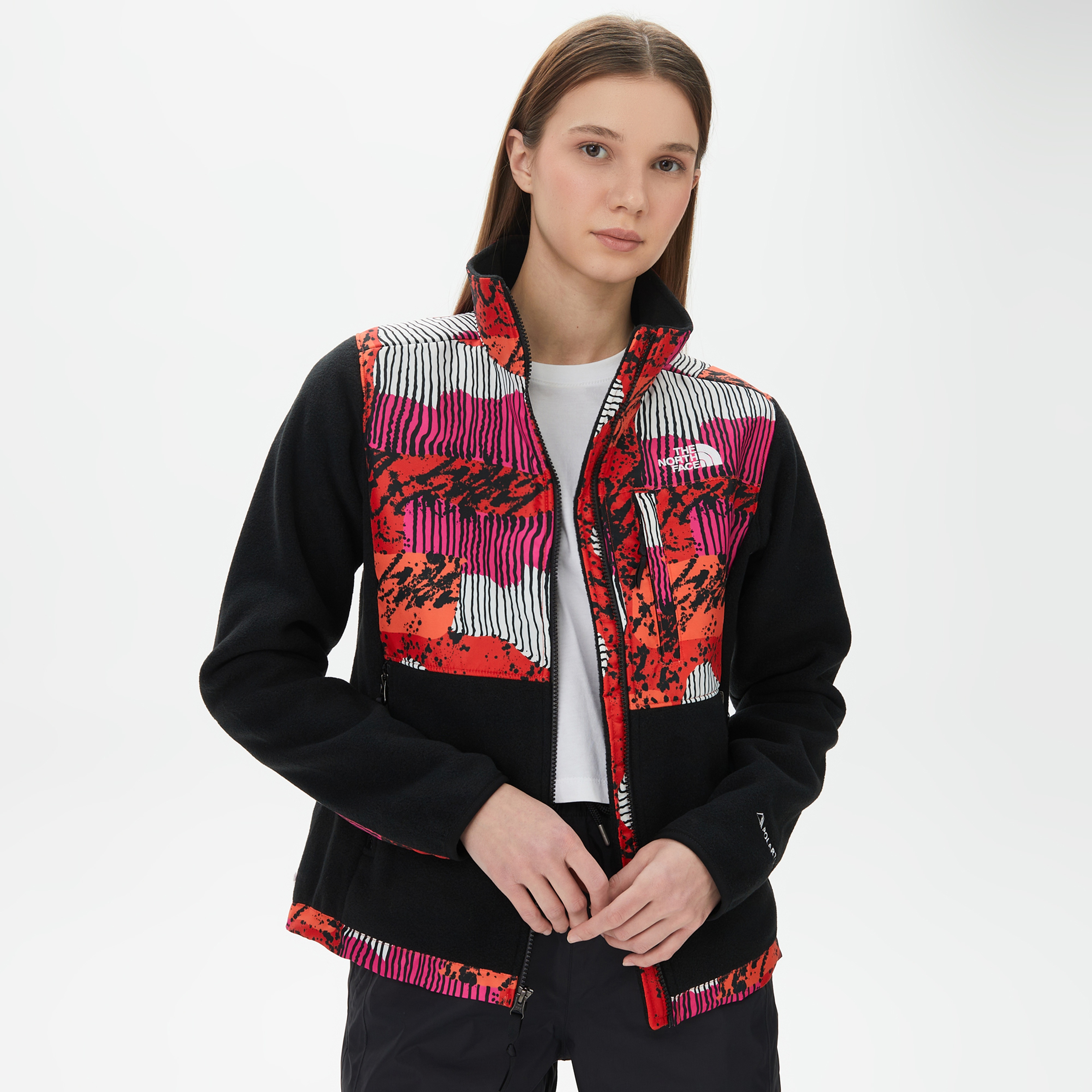 The North Face Denali Kadın Kırmızı Polar Ceket