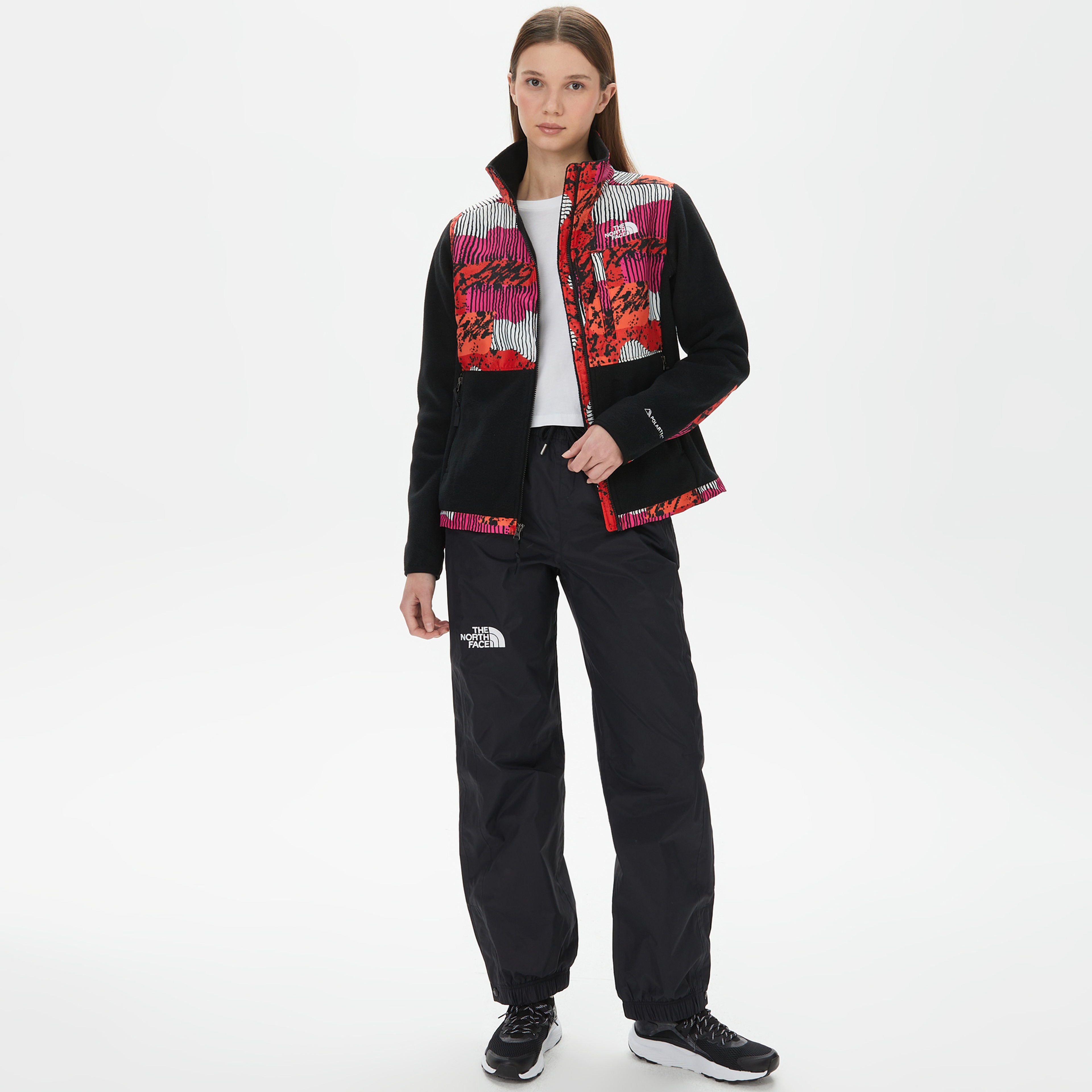 The North Face Denali Kadın Kırmızı Polar Ceket