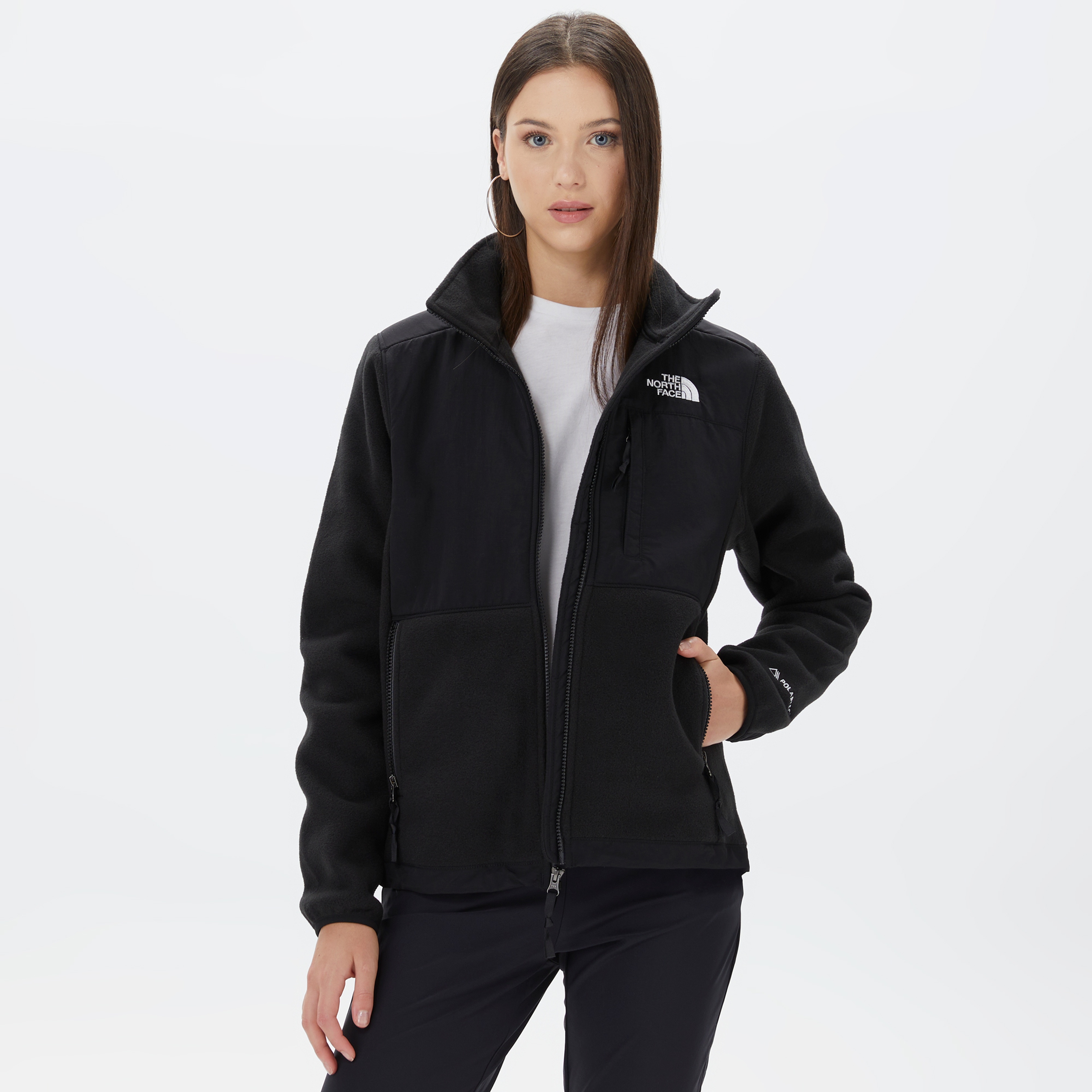 The North Face Denali Kadın Siyah Polar Ceket