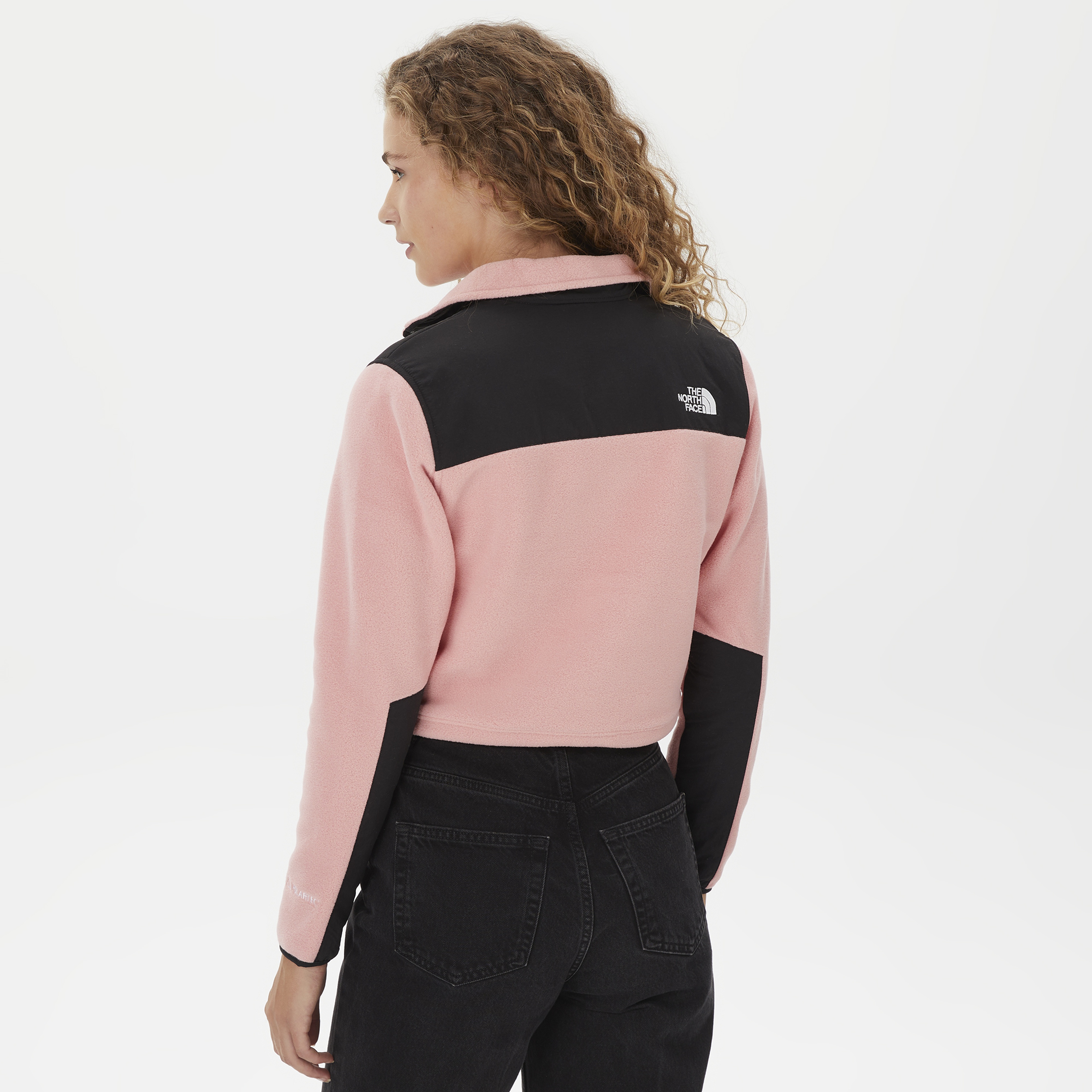 The North Face Denali Crop Kadın Pembe Polar Mont