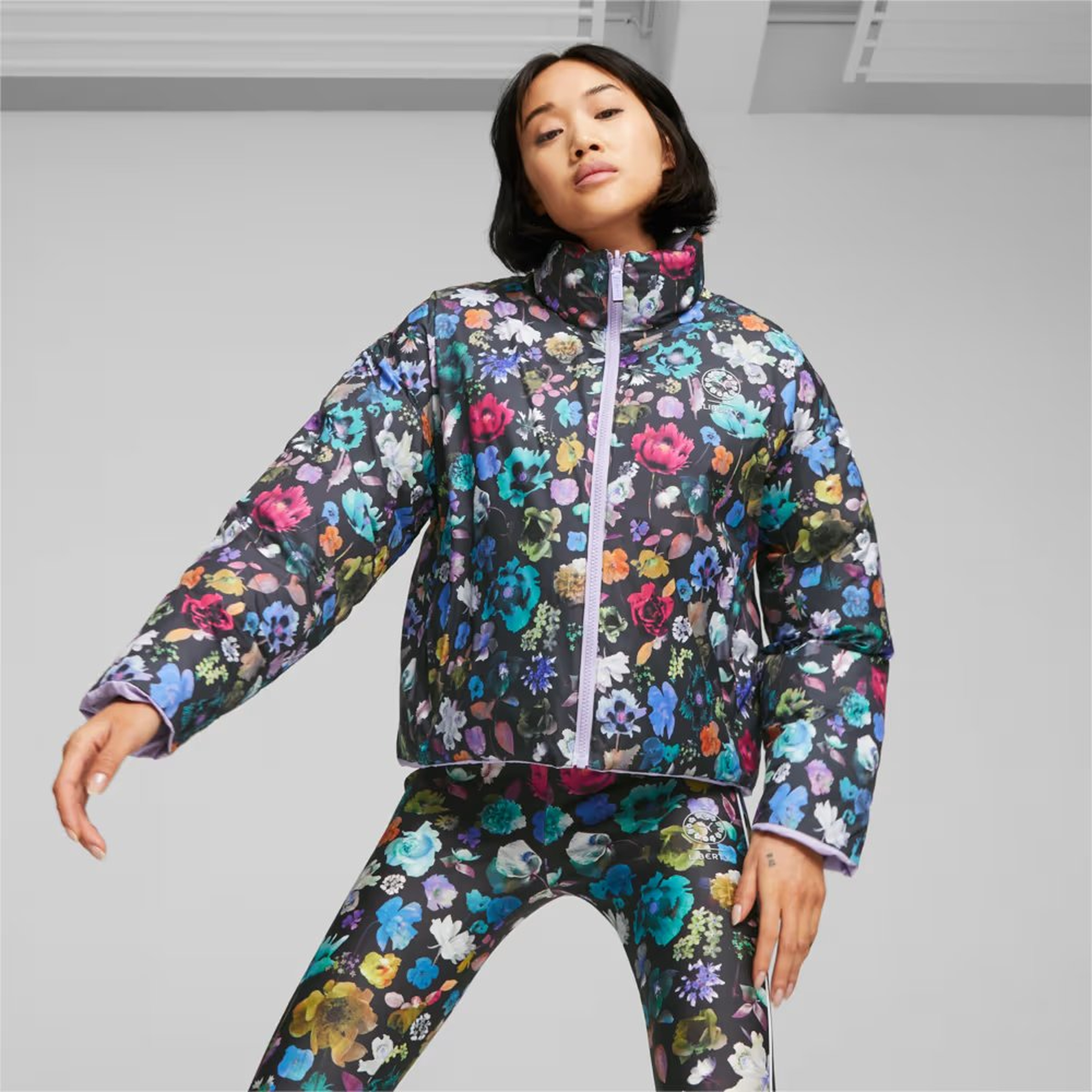 Puma X LIBERTY Kadın Mor Ceket