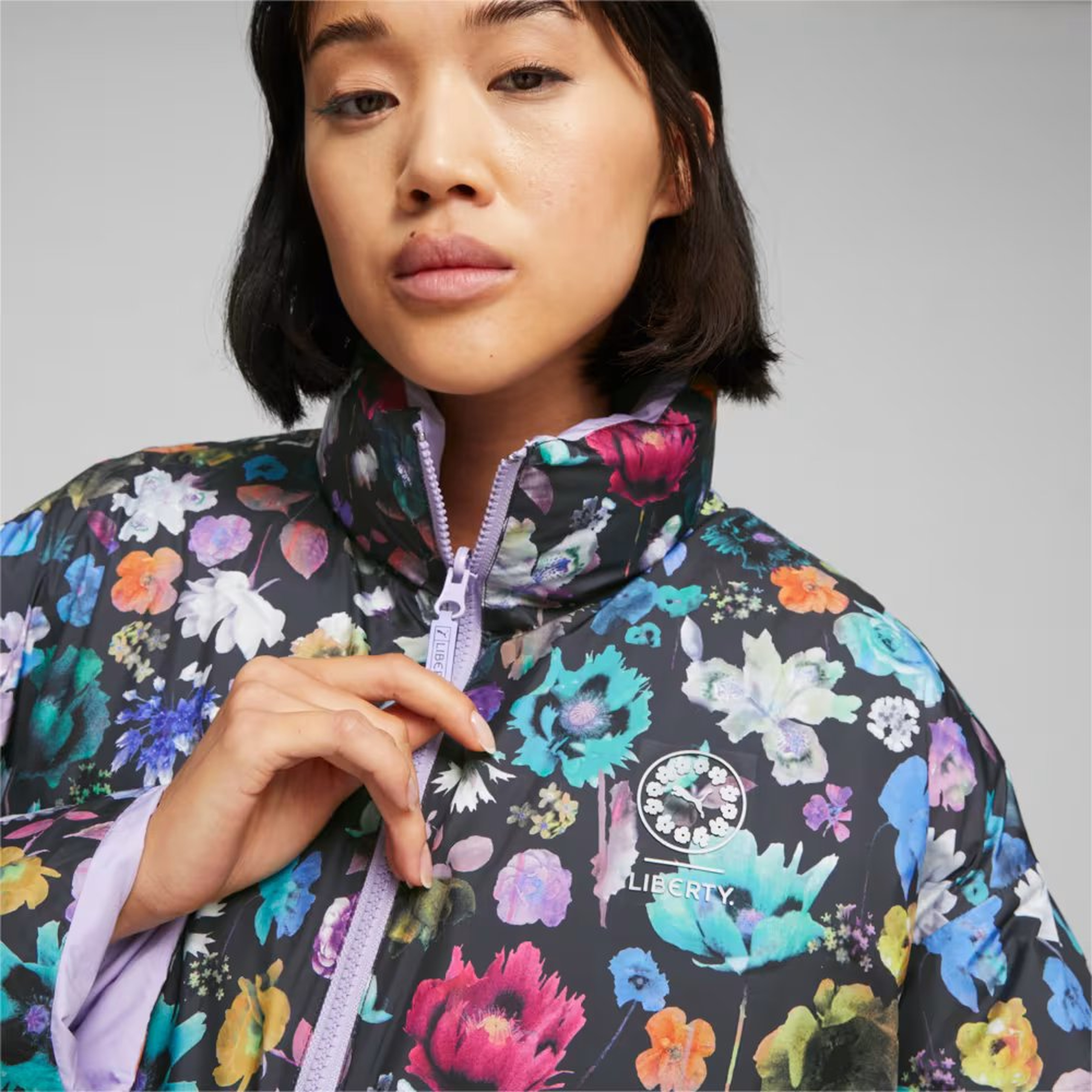 Puma X LIBERTY Kadın Mor Ceket