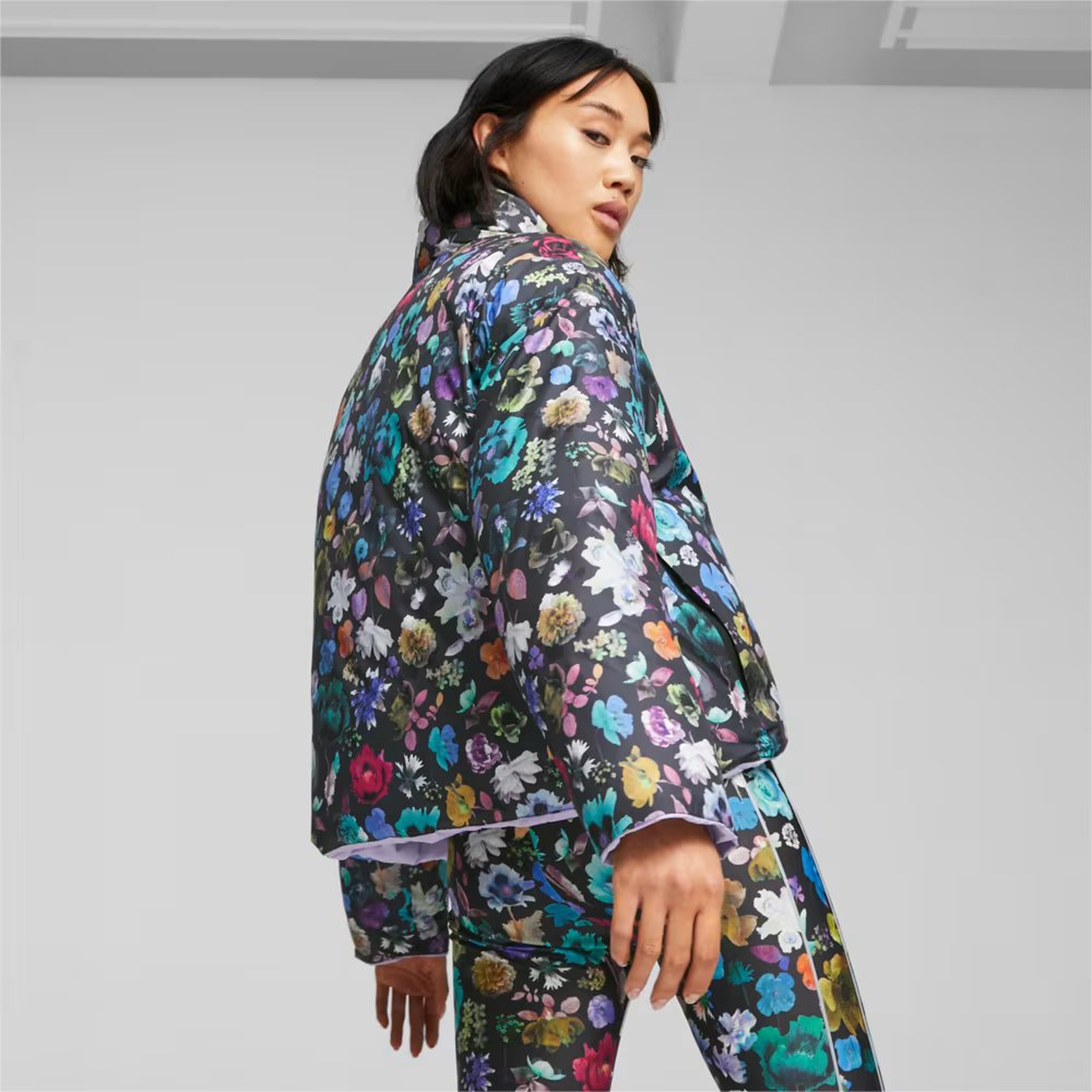 Puma X LIBERTY Kadın Mor Ceket
