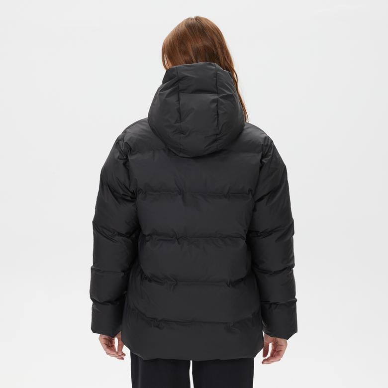 Rains Alta Puffe Kadın Siyah Mont