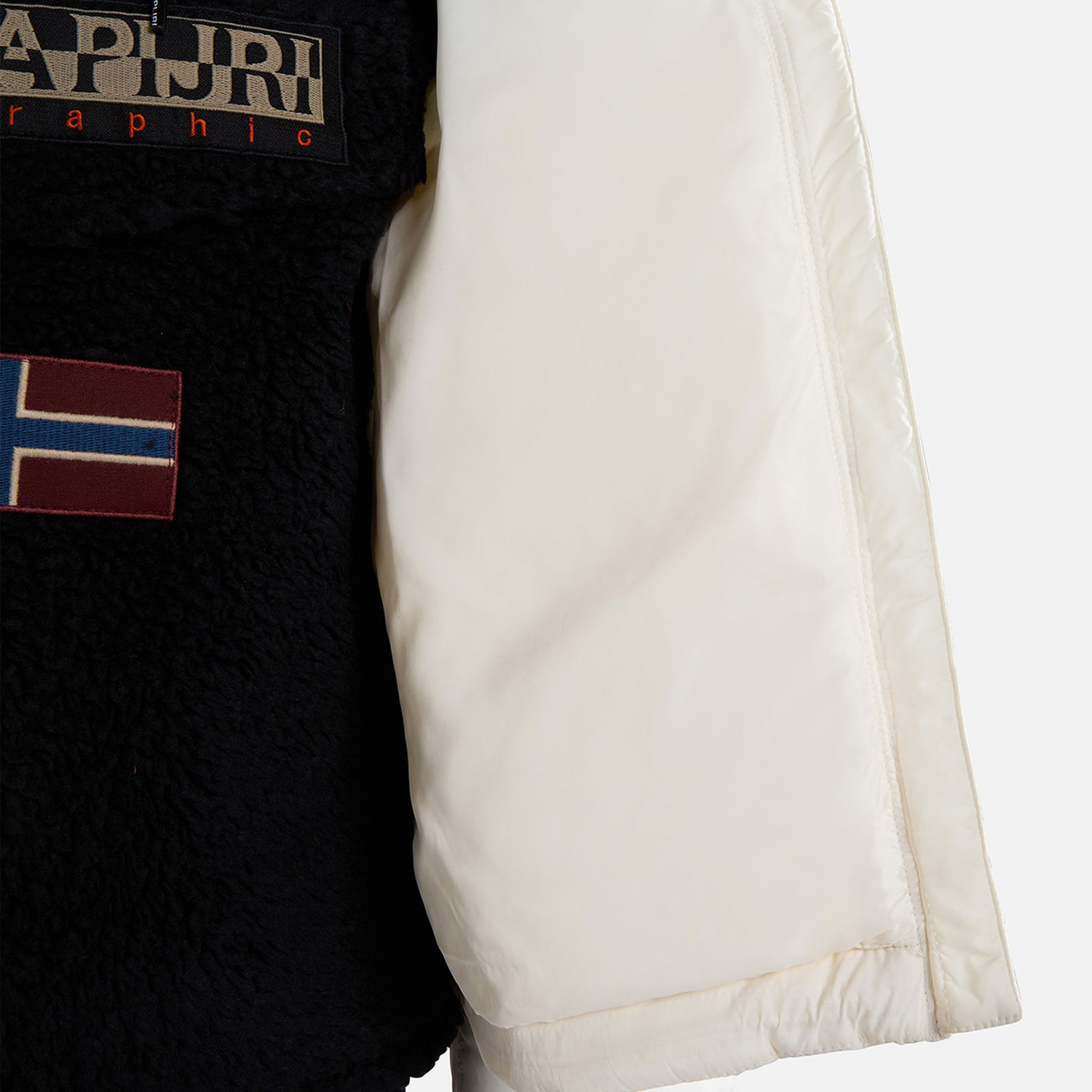 Napapijri A-Box 3 Kadın Beyaz Mont