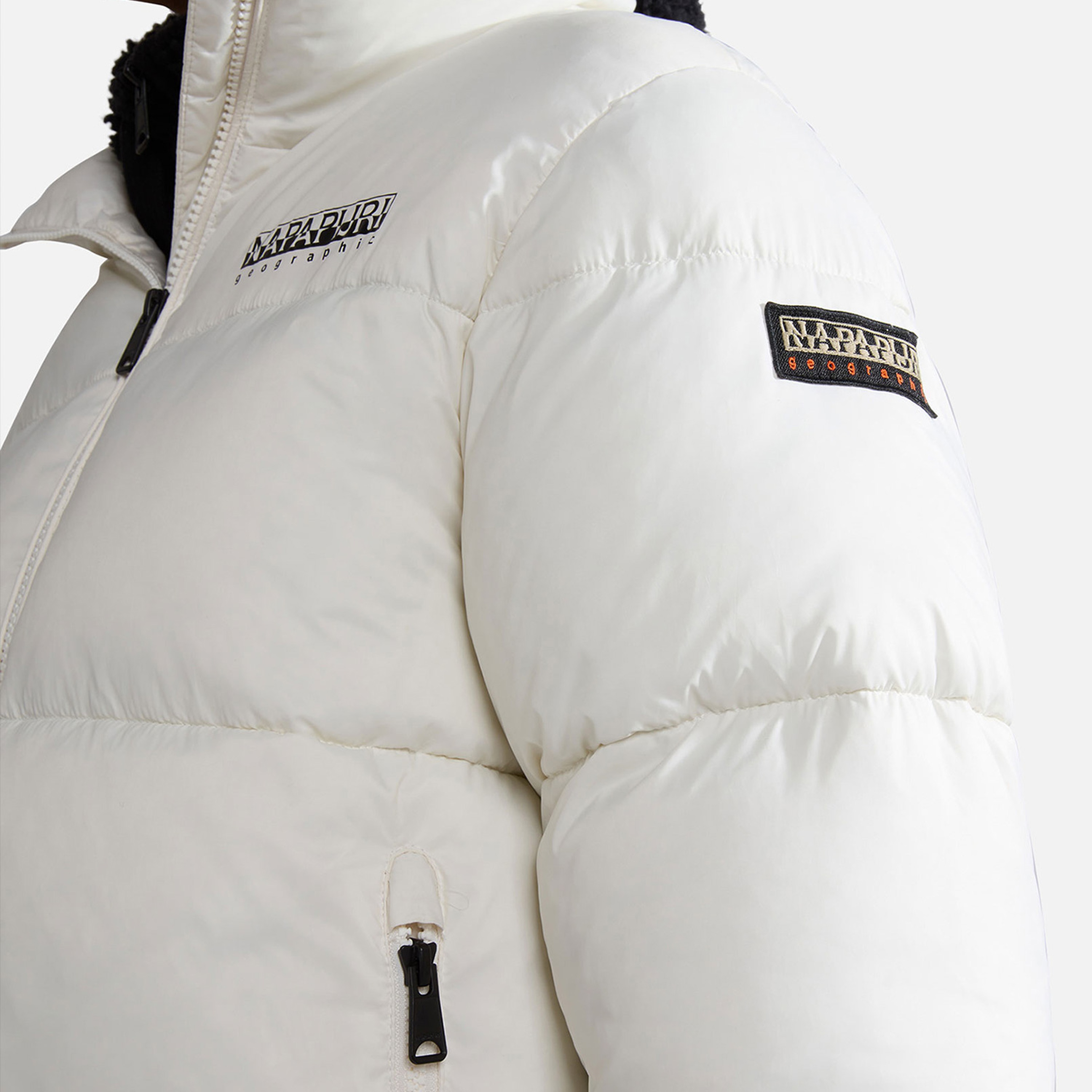 Napapijri A-Box 3 Kadın Beyaz Mont