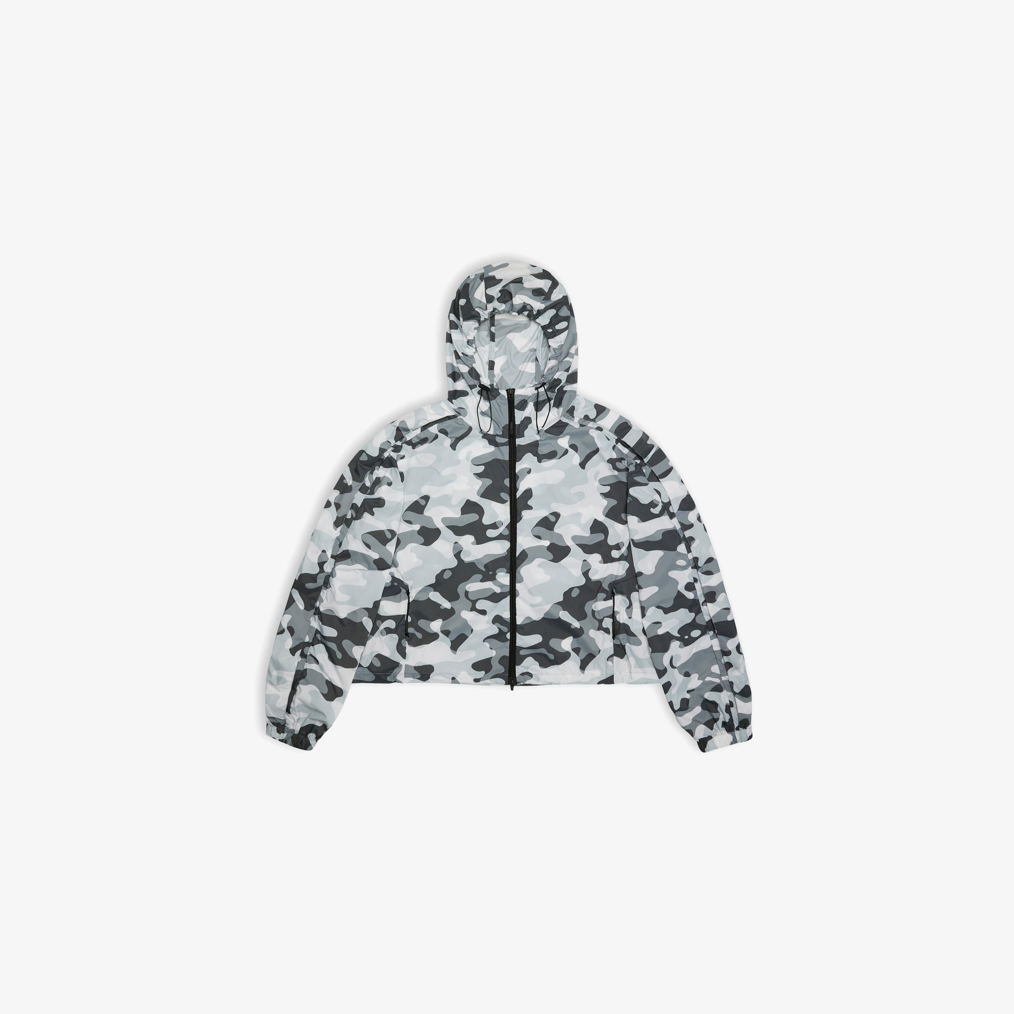 Rains Naha Kadın Gri-Siyah Ceket