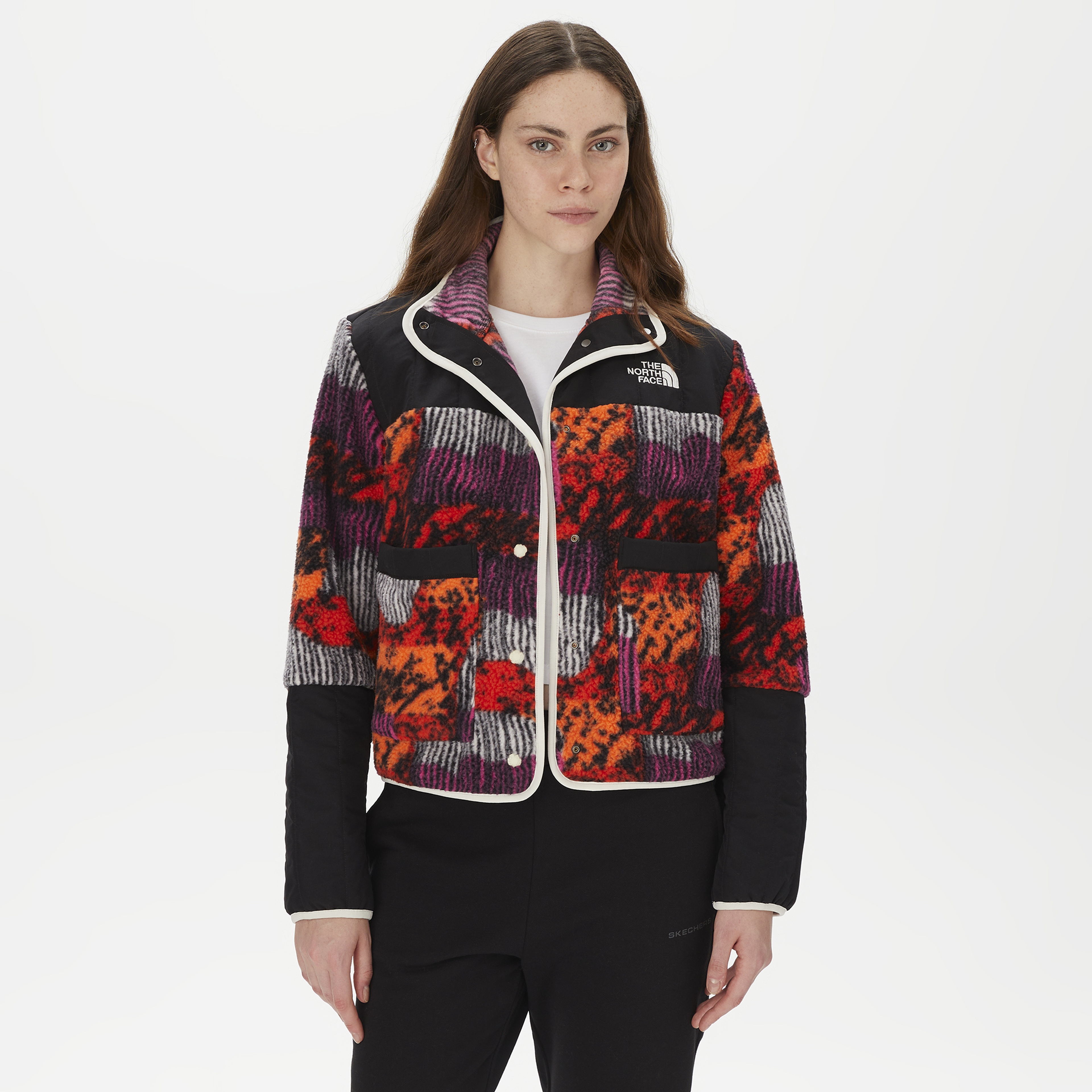 The North Face Cragmont Fleece Kadın Kırmızı Mont