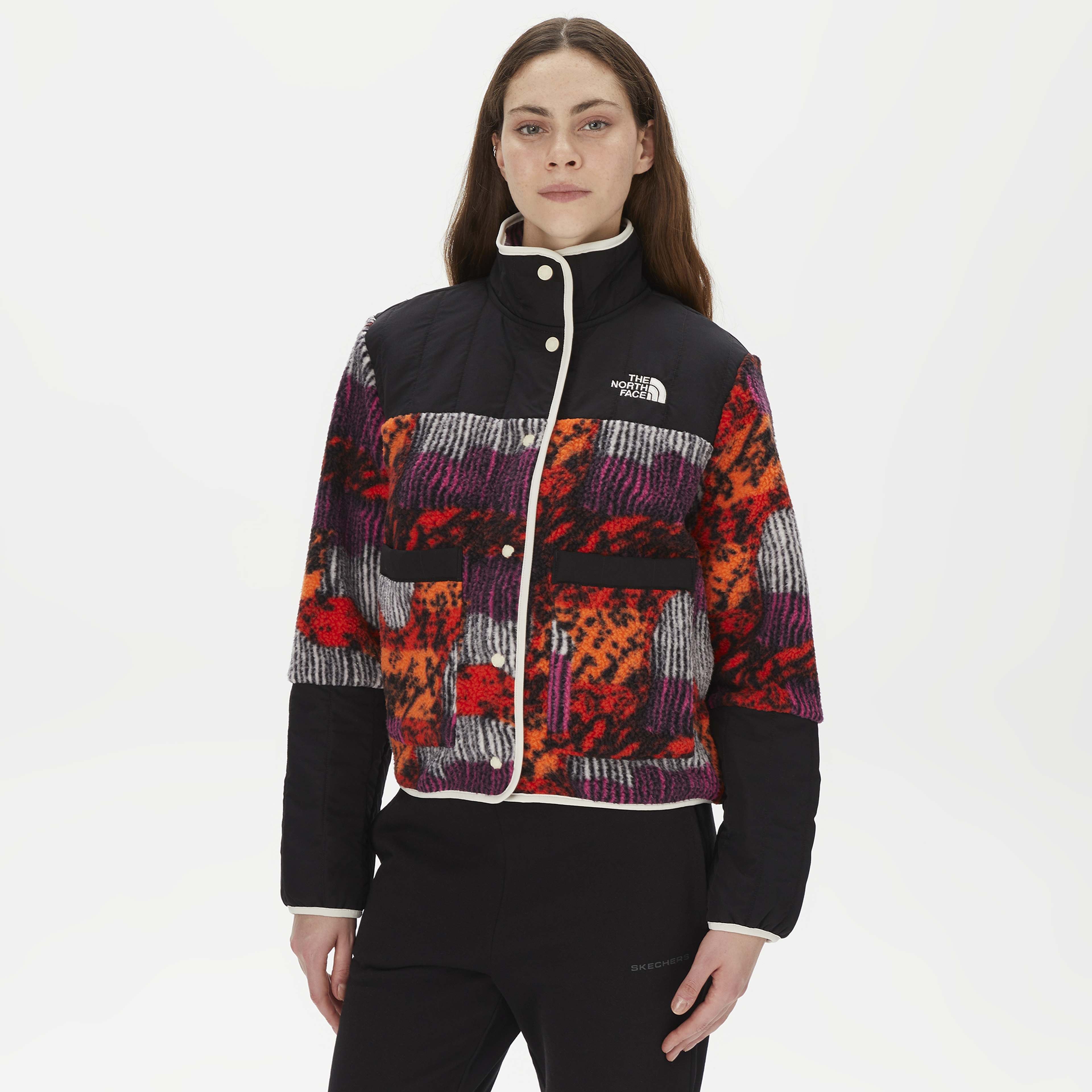 The North Face Cragmont Fleece Kadın Kırmızı Mont