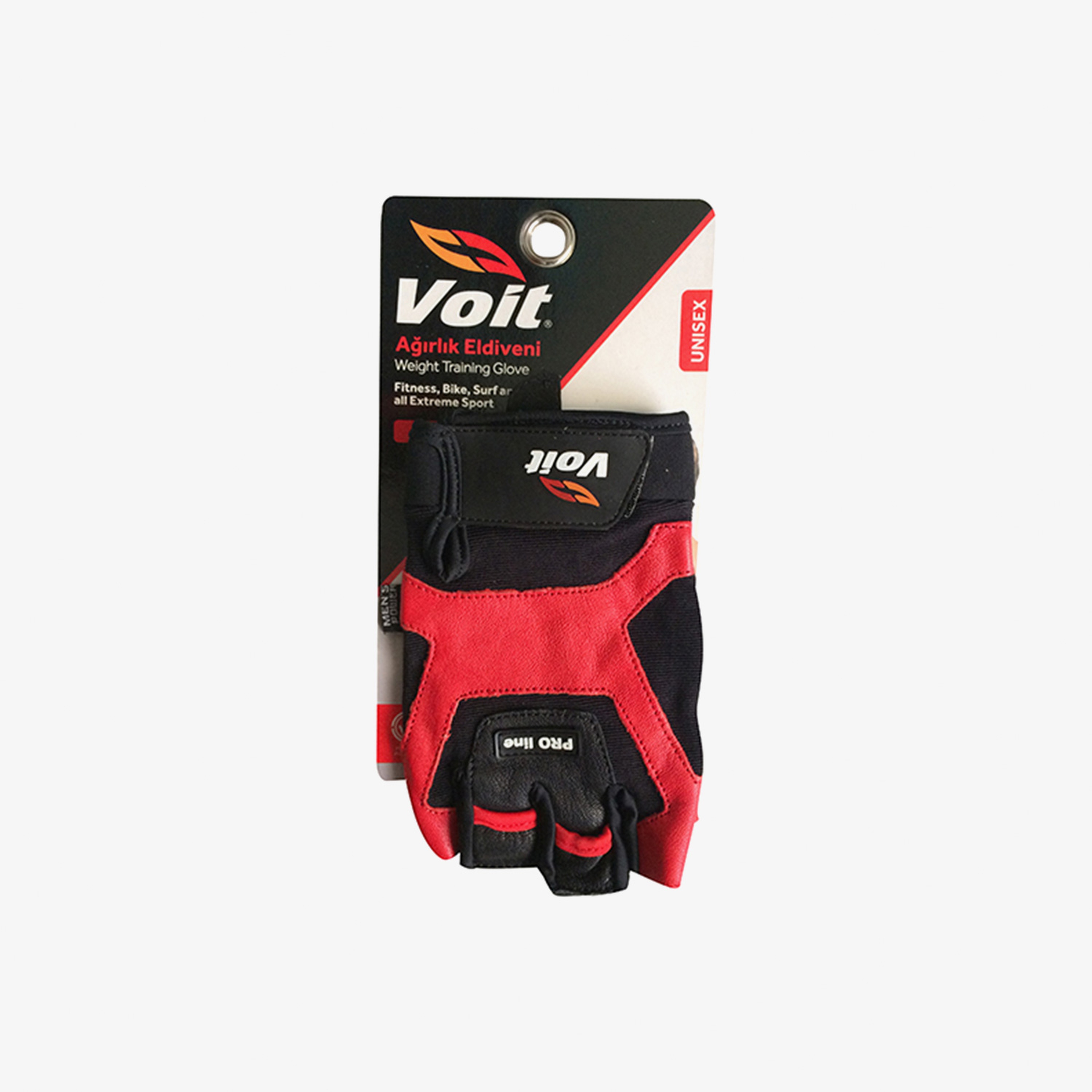 Voit Unisex Kırmızı Eldiven