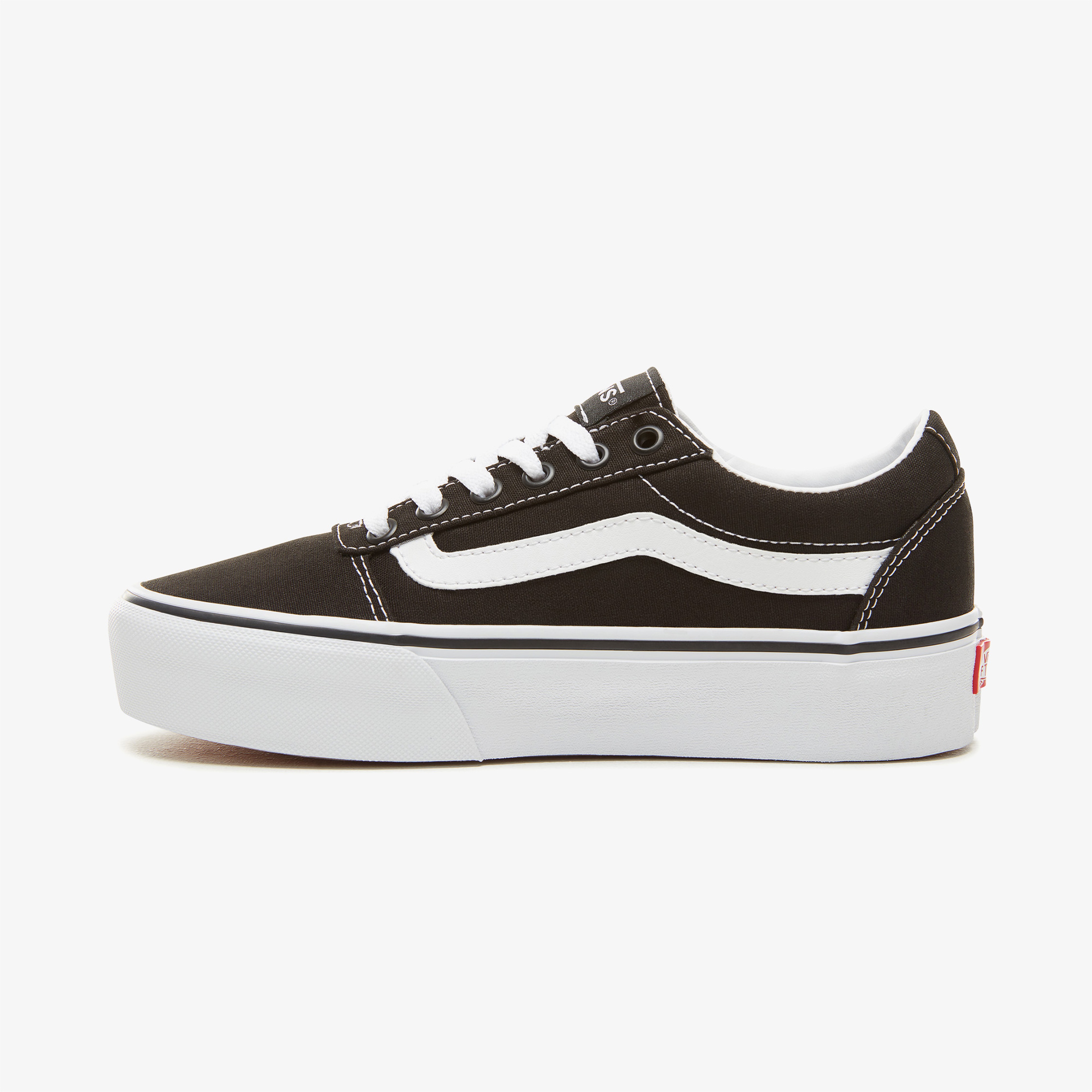Vans Ward Platform Kadın Siyah Sneaker