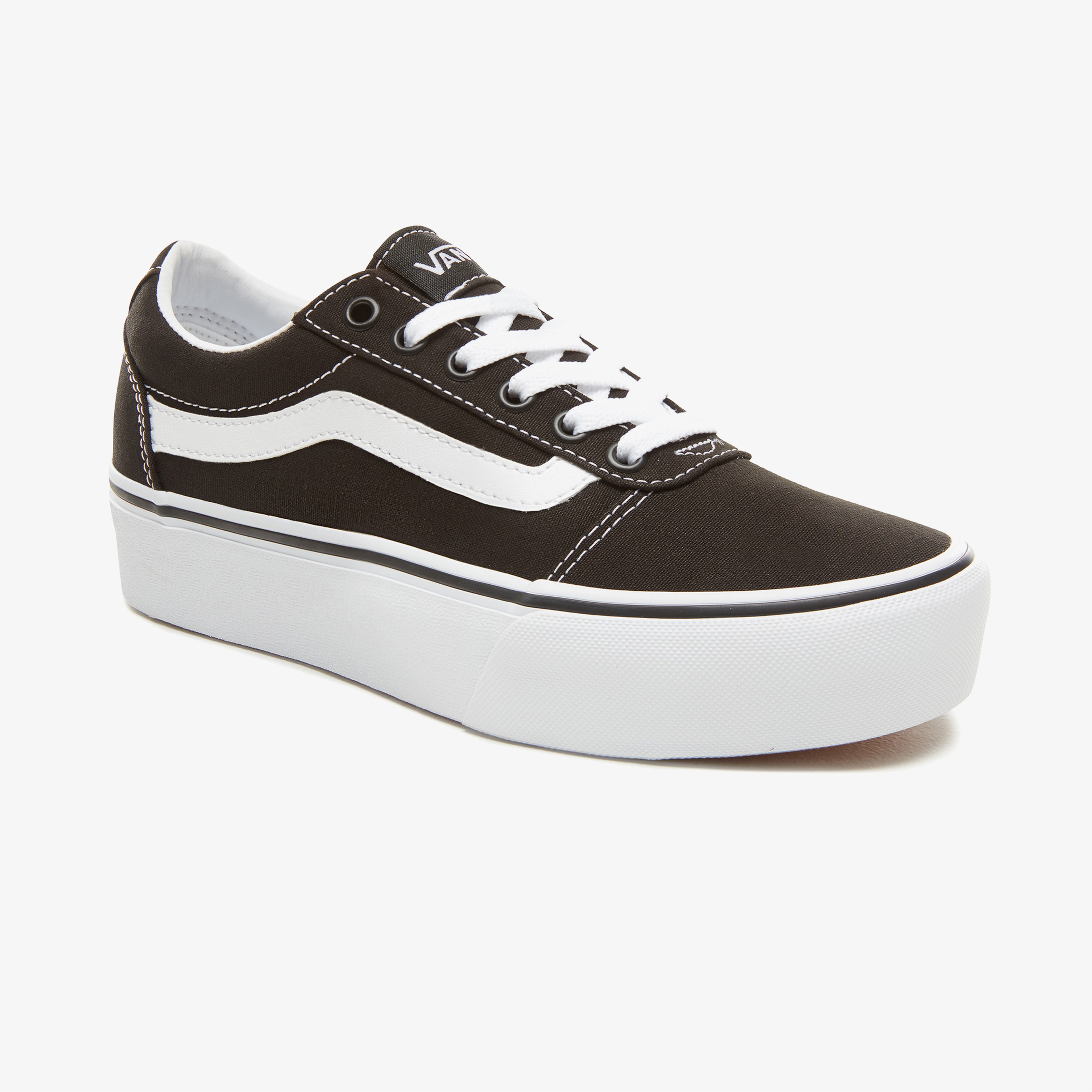 Vans Ward Platform Kadın Siyah Sneaker