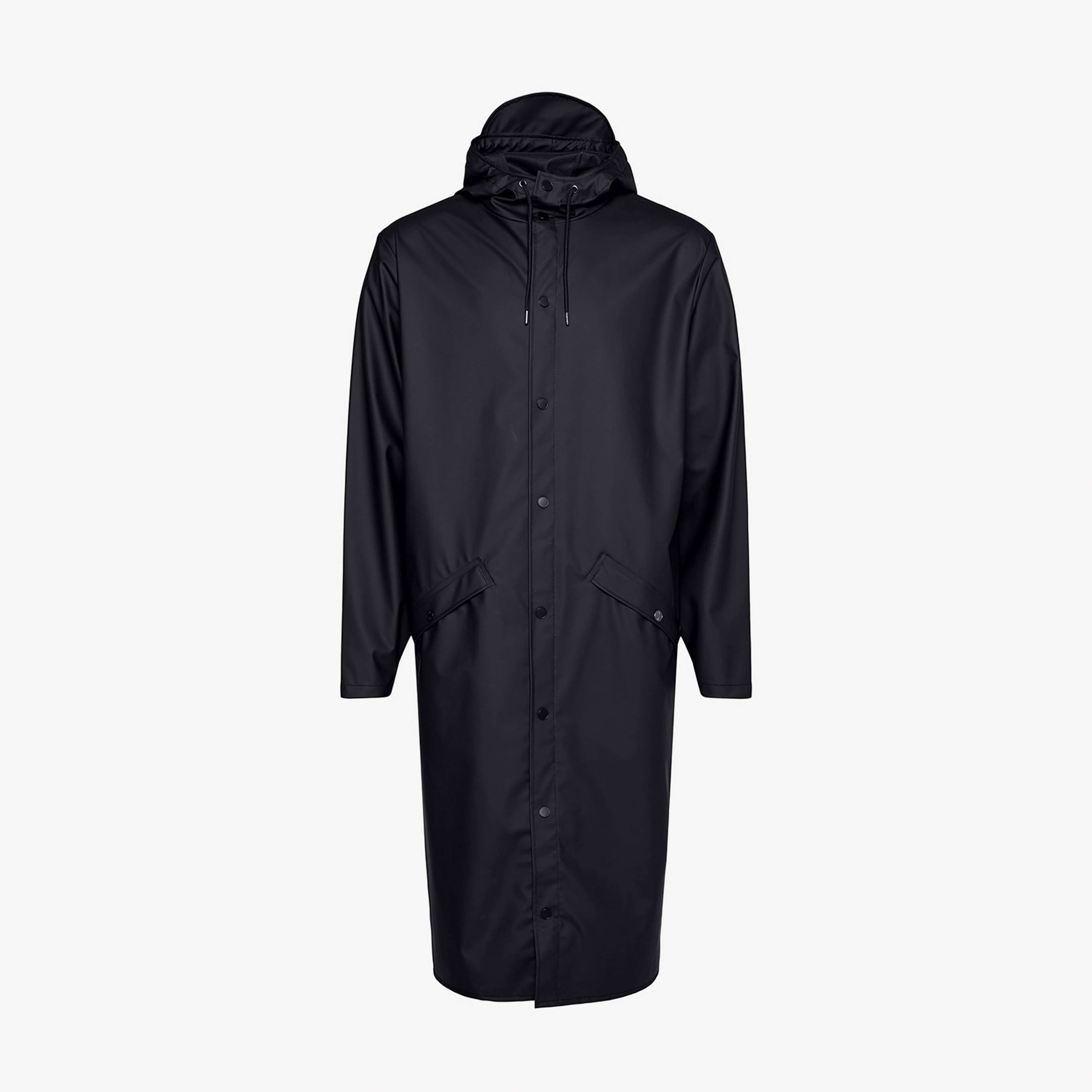 Rains Waterproof Kadın Siyah Yağmurluk