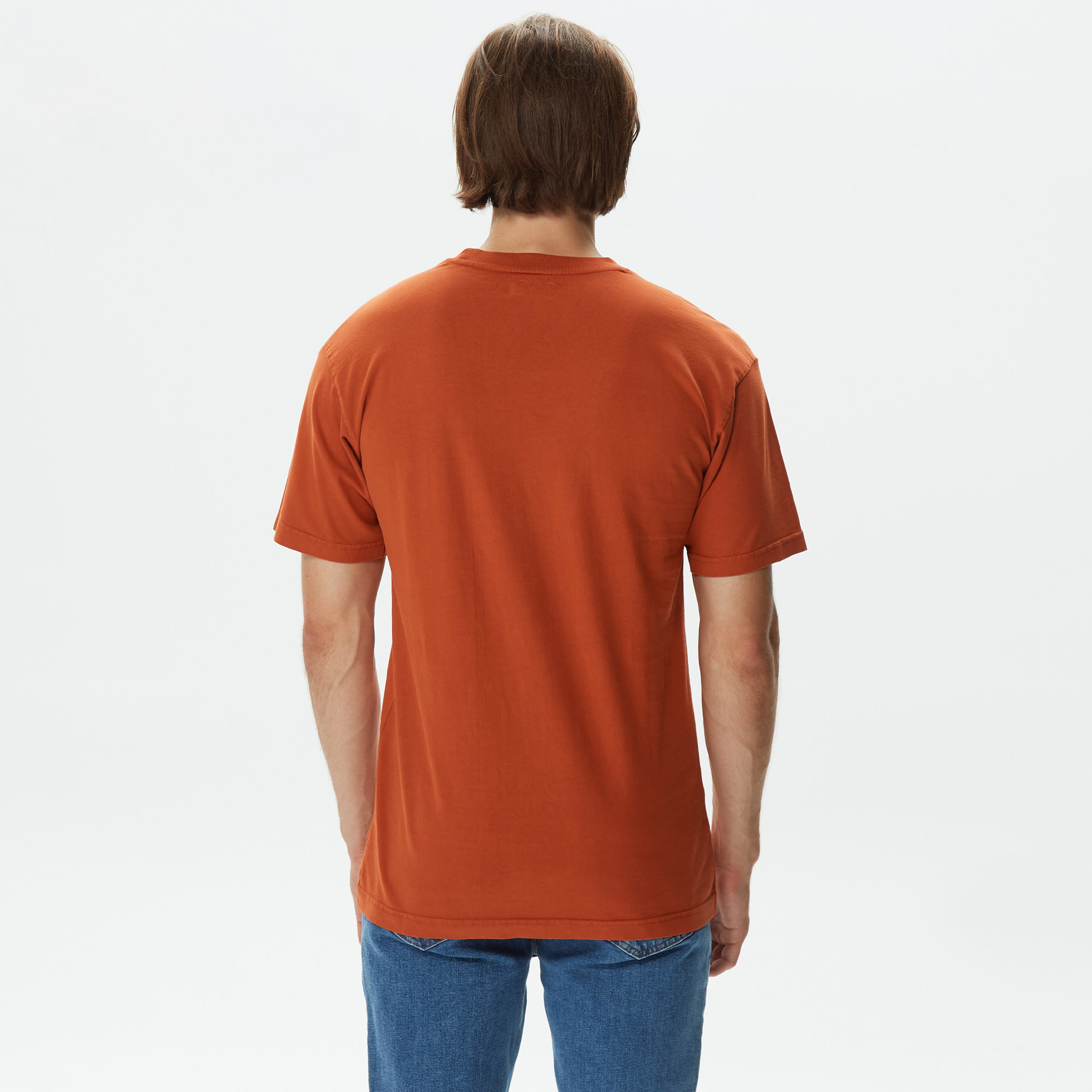 Market Smiley Pair of Dice Erkek Turuncu T-Shirt