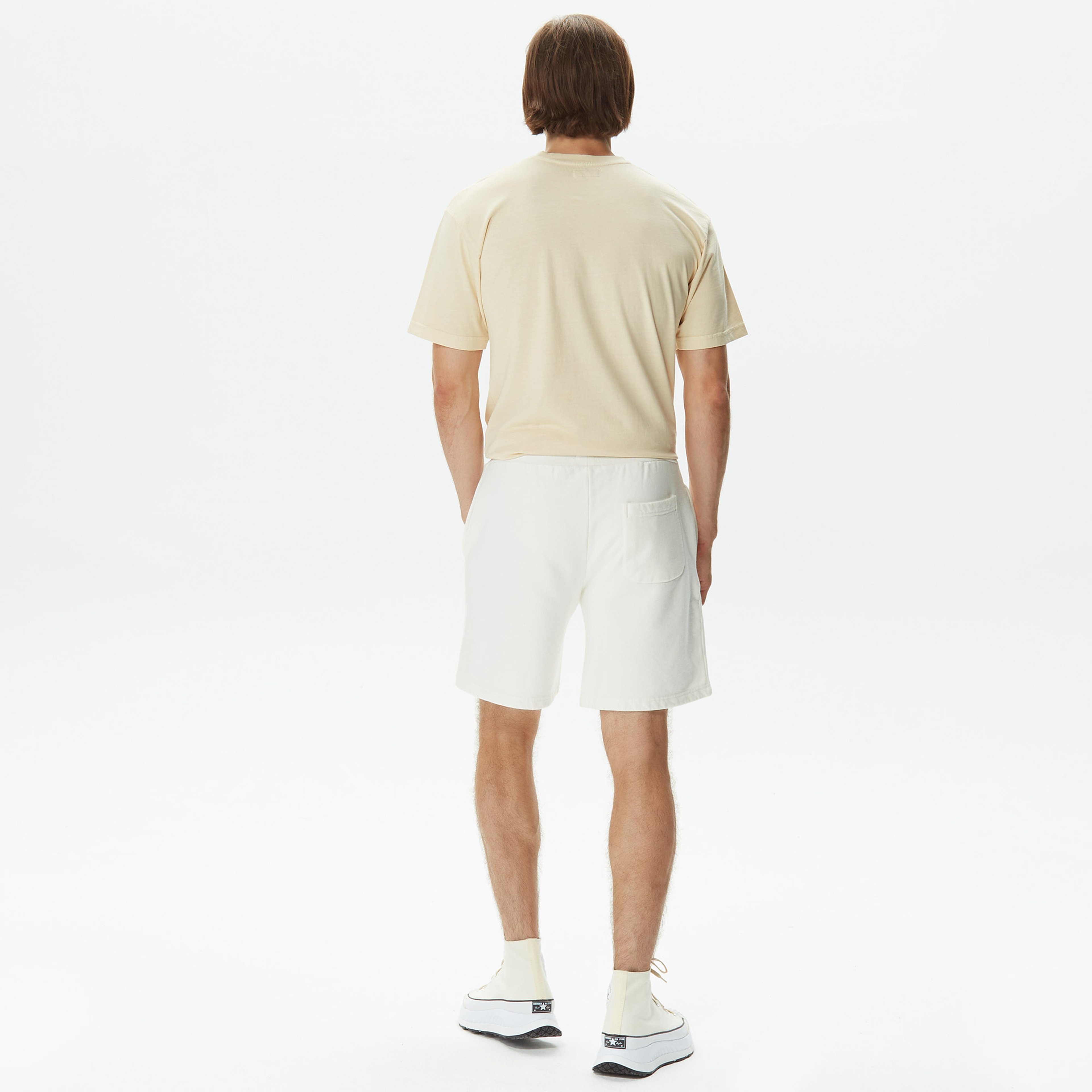 Market Smiley Pair Of Dice Erkek Krem Şort