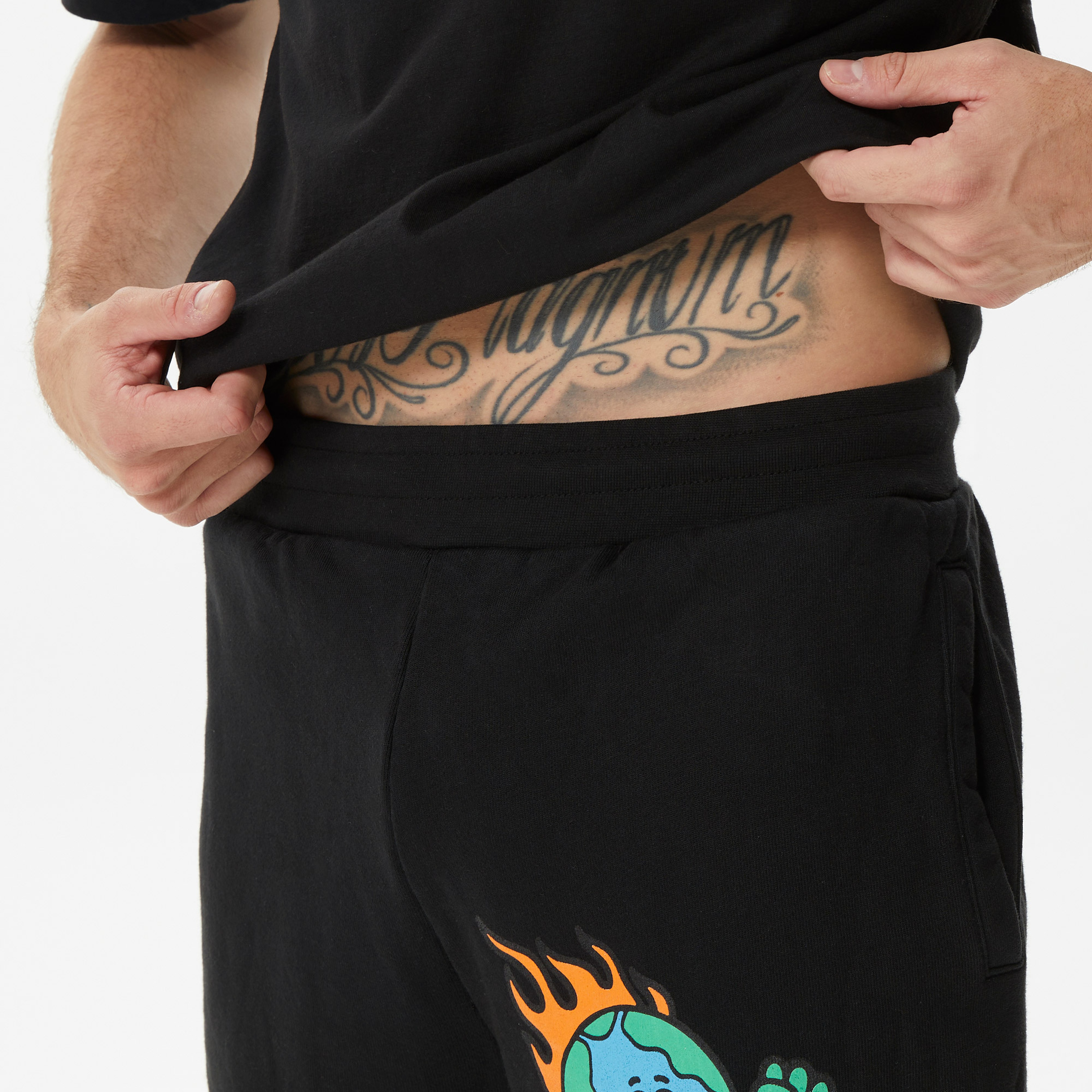 Market Keep Going Erkek Siyah Şort