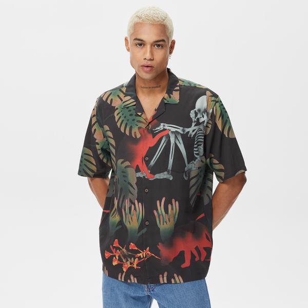 Market Vision Quest Erkek Siyah Gömlek