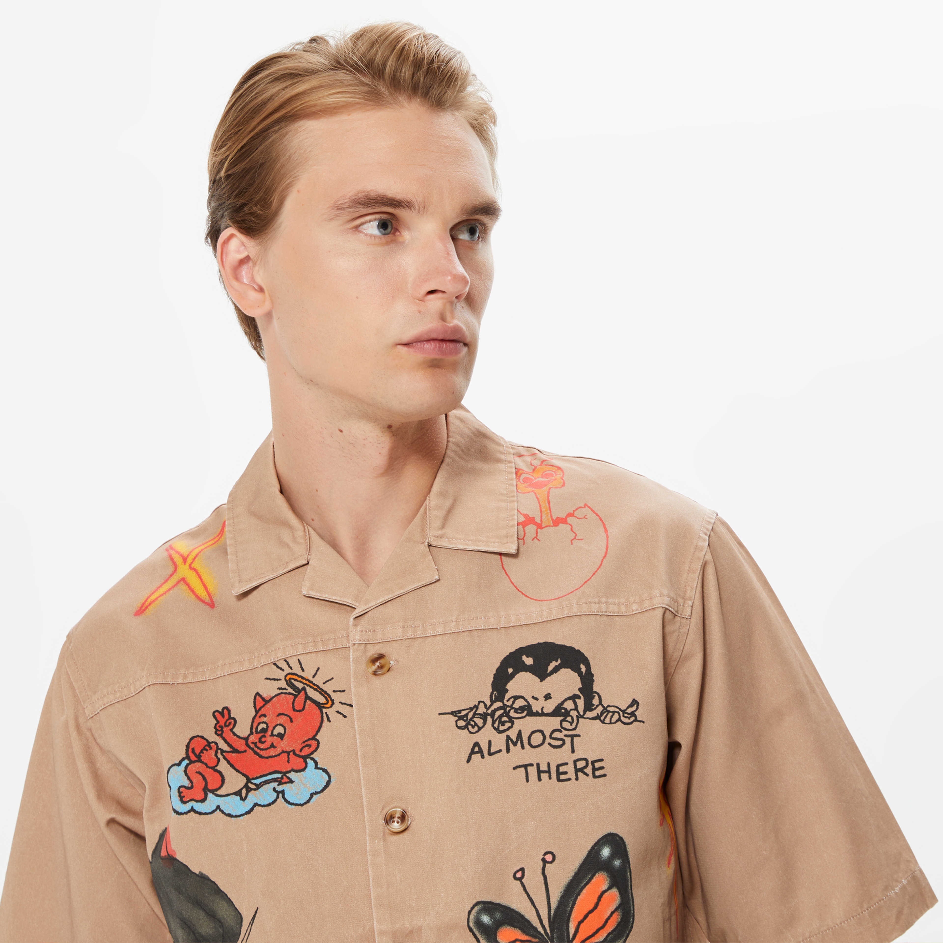 Market Vision Quest Erkek Kahverengi Gömlek