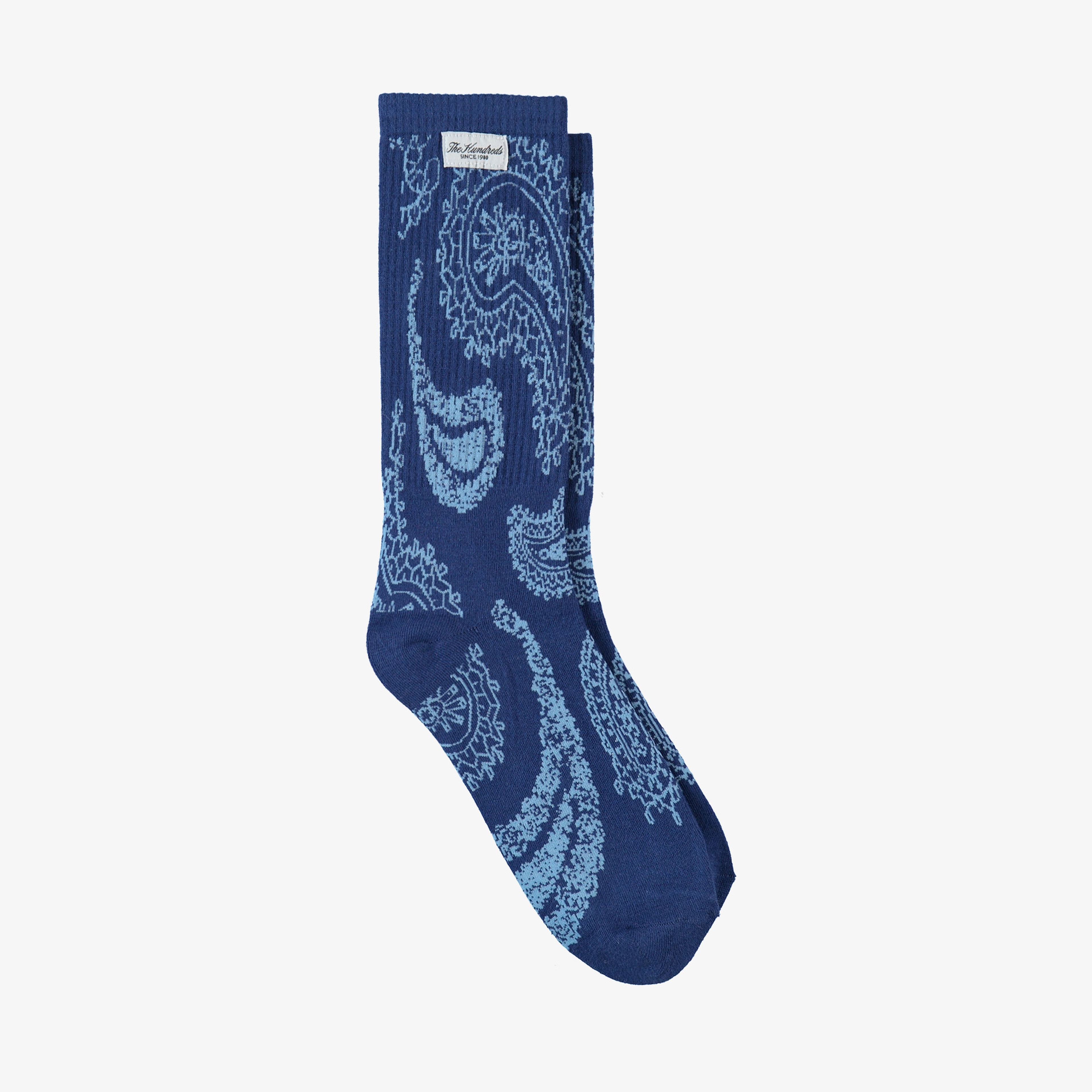 The Hundreds Paisley Erkek Lacivert Çorap
