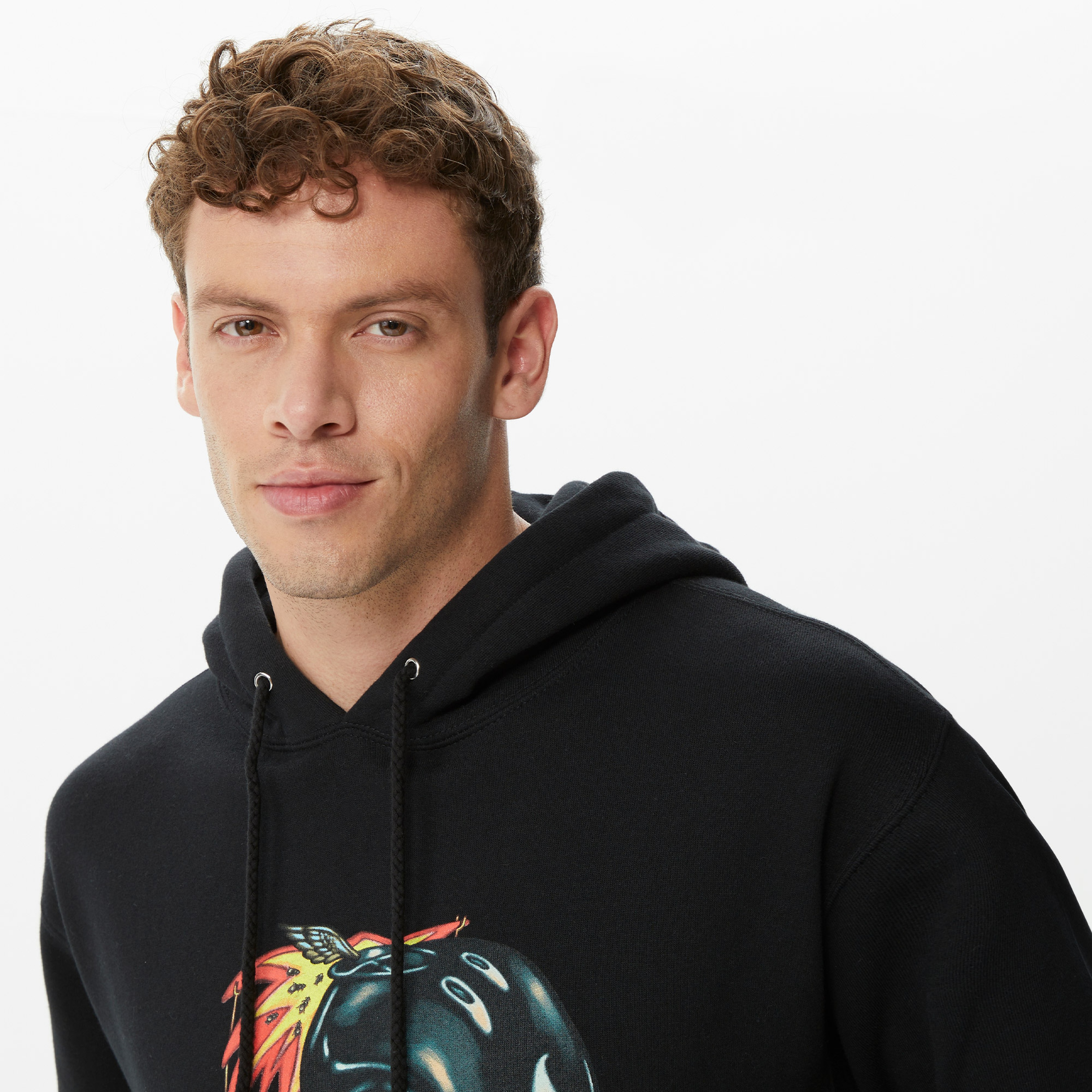 The Hundreds Salvador Adam Pullover Erkek Siyah Hoodie