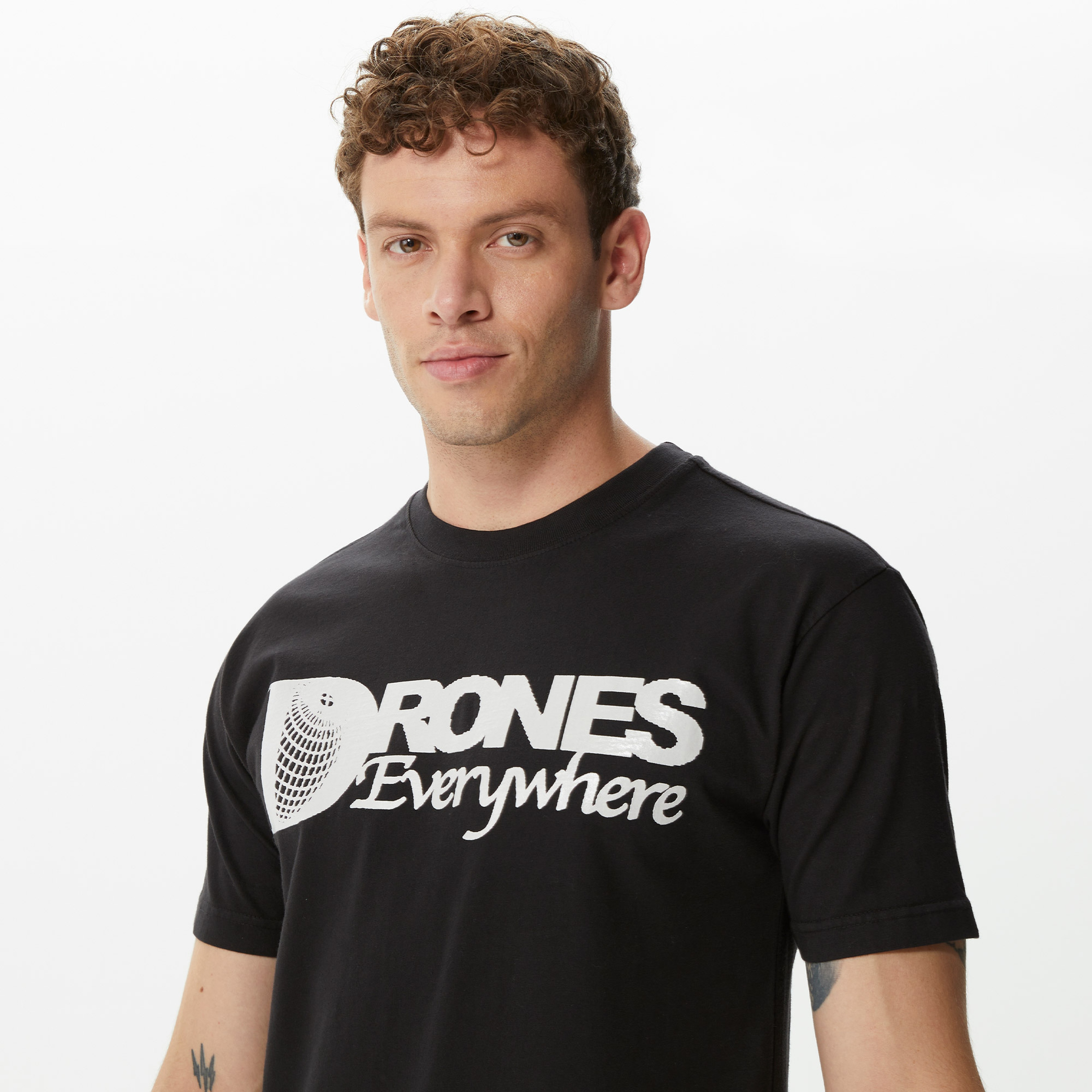 Market New Future Erkek Siyah T-Shirt