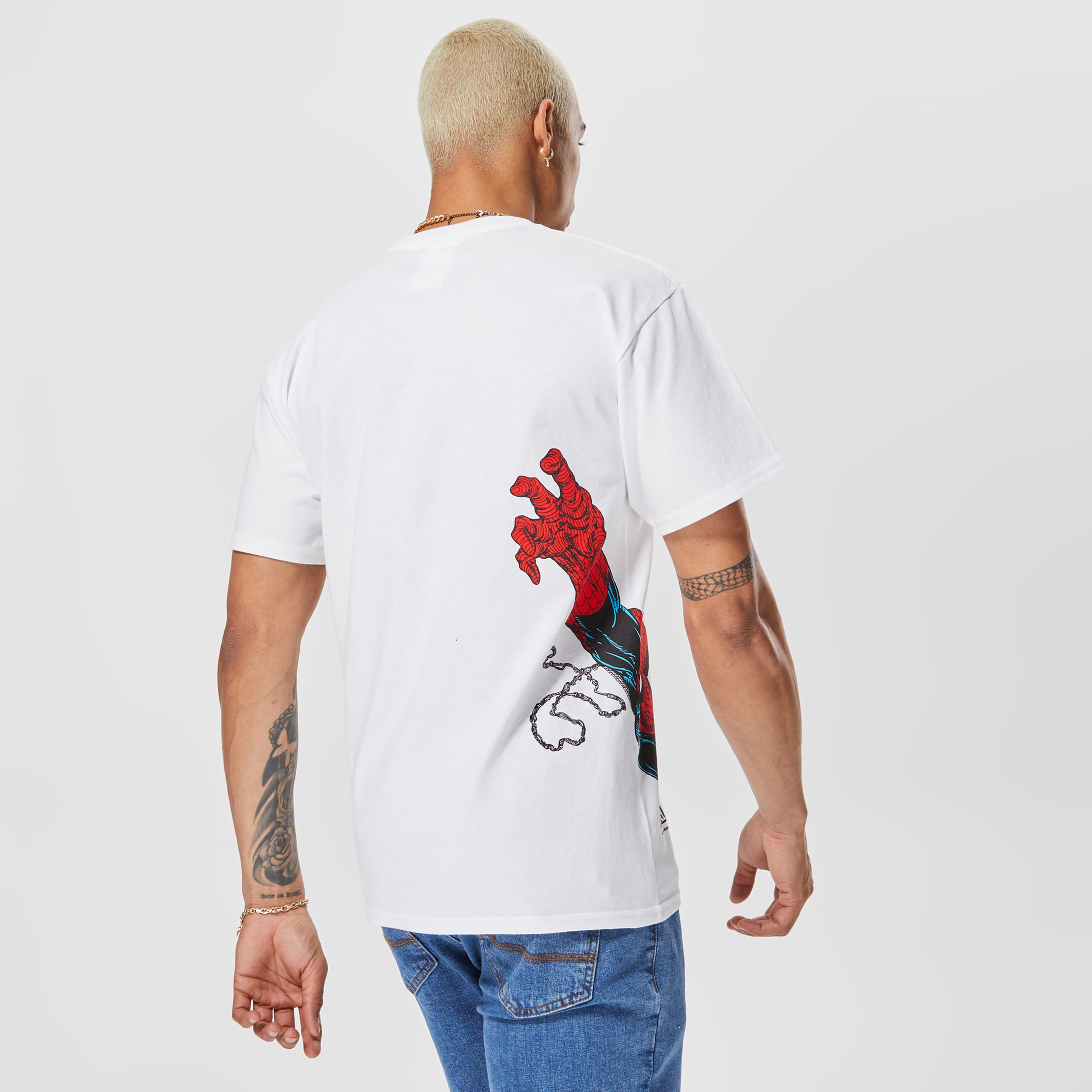 Huf Face Off Erkek Beyaz T-Shirt