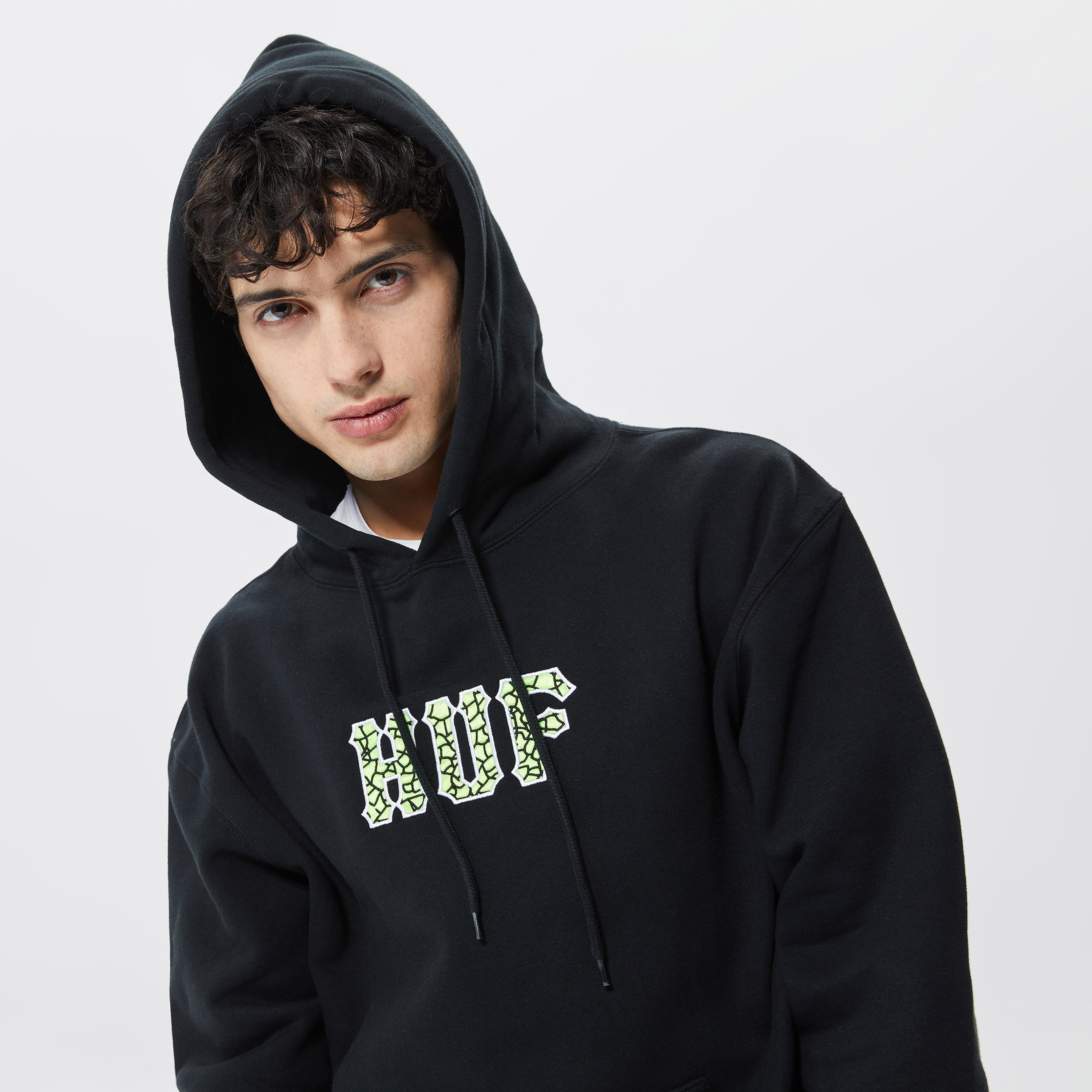 Huf Quake Conditions Erkek Siyah Hoodie