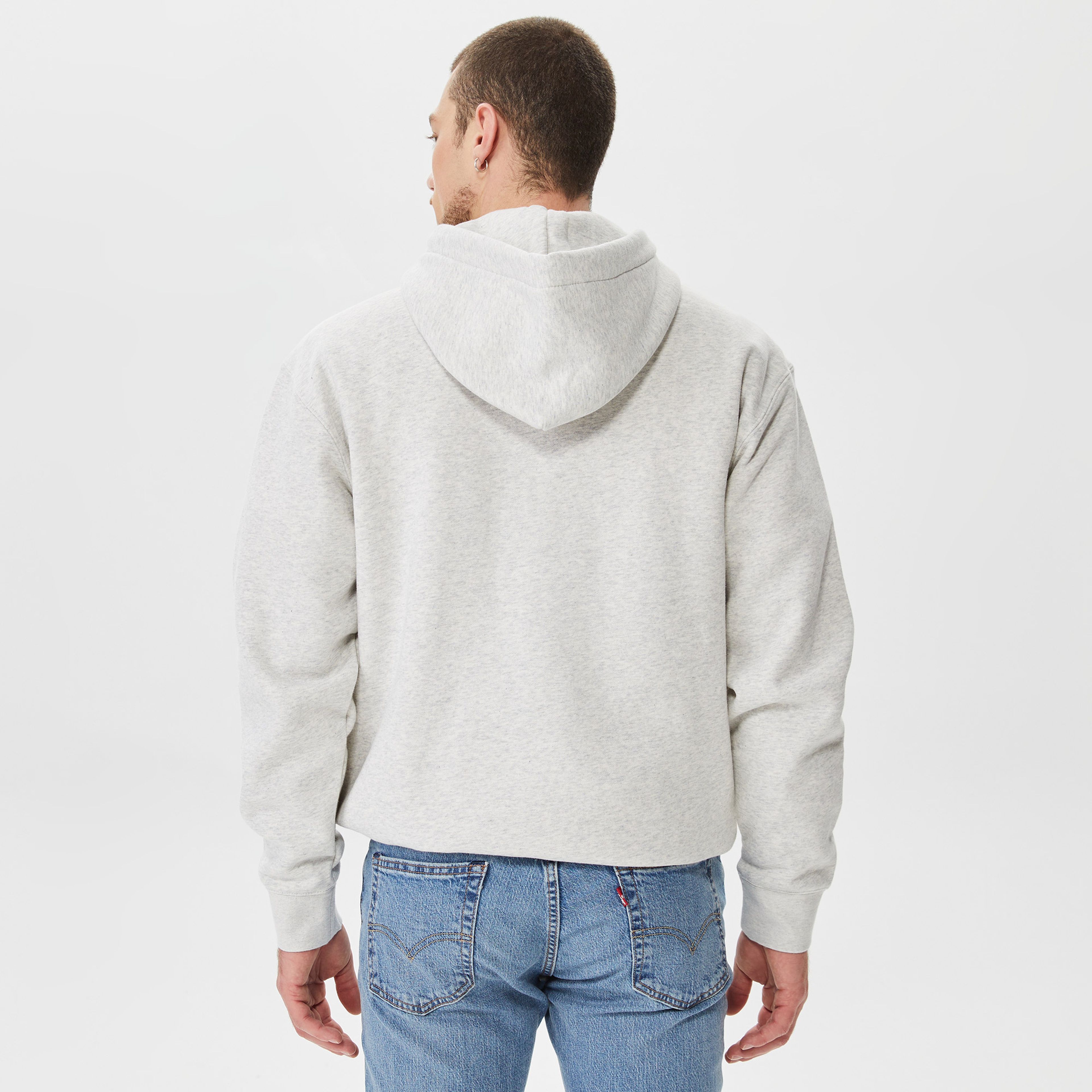 Huf Quake Conditions Erkek Gri Hoodie