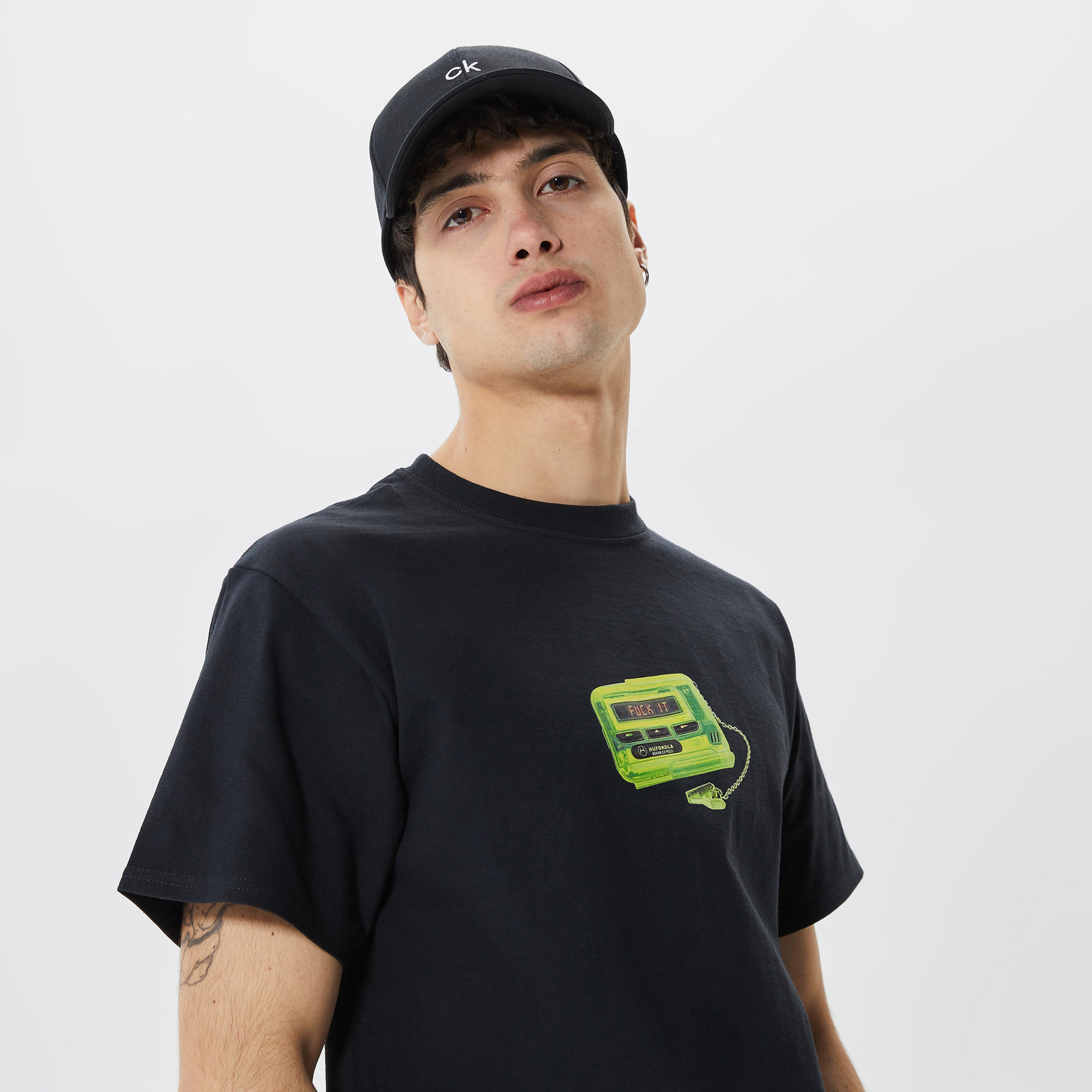 Huf Huforola Erkek Siyah T-Shirt