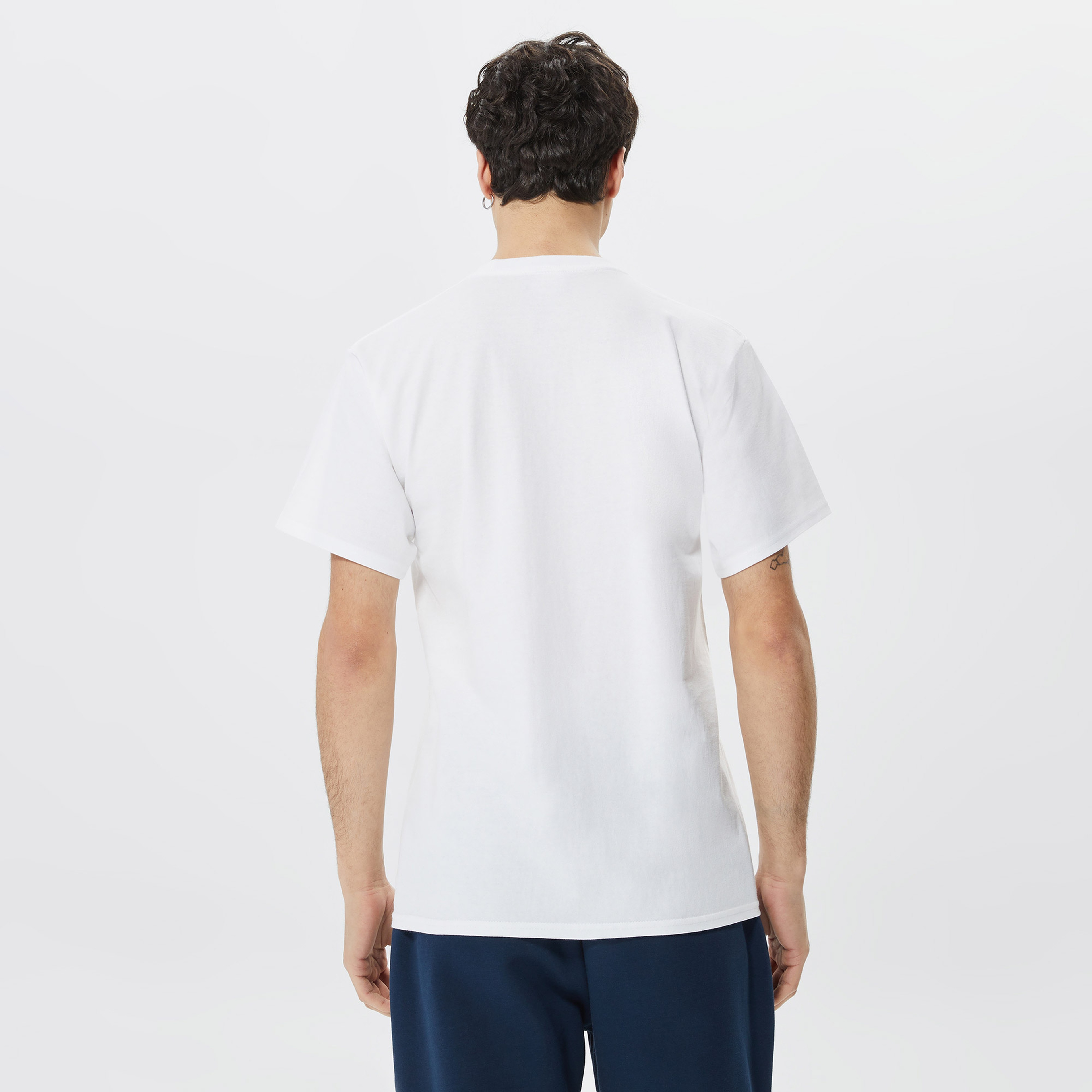 Huf Essentials Erkek Beyaz T-Shirt