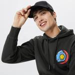 Market Smiley Happiness Within Erkek Siyah Hoodie