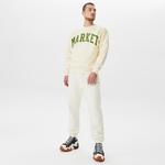 Market Vintage Wash Crewneck Erkek Bej Sweatshirt