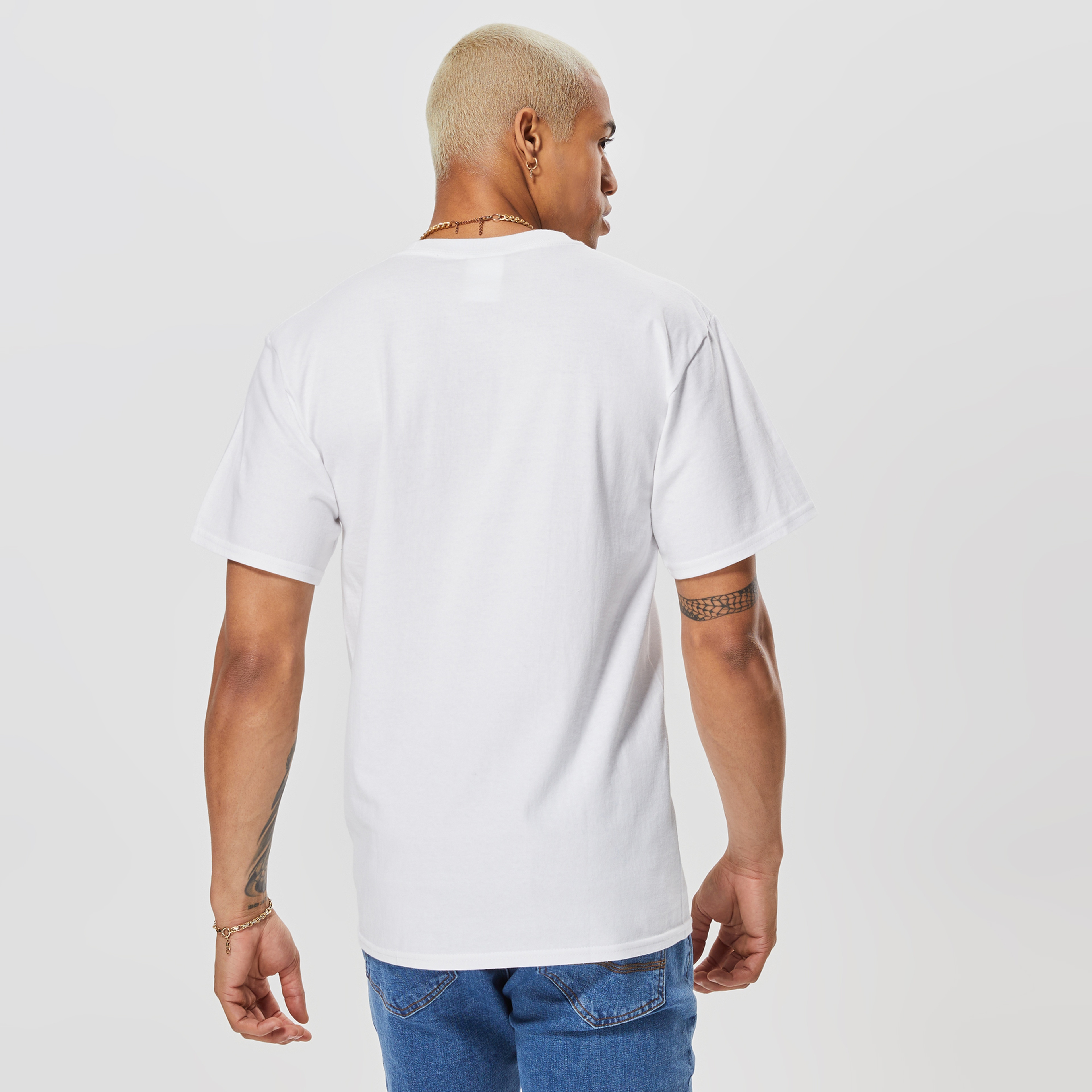 Huf Door Of Perception Erkek Beyaz T-Shirt