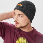 Market Ribbed Knit Erkek Gri Bere