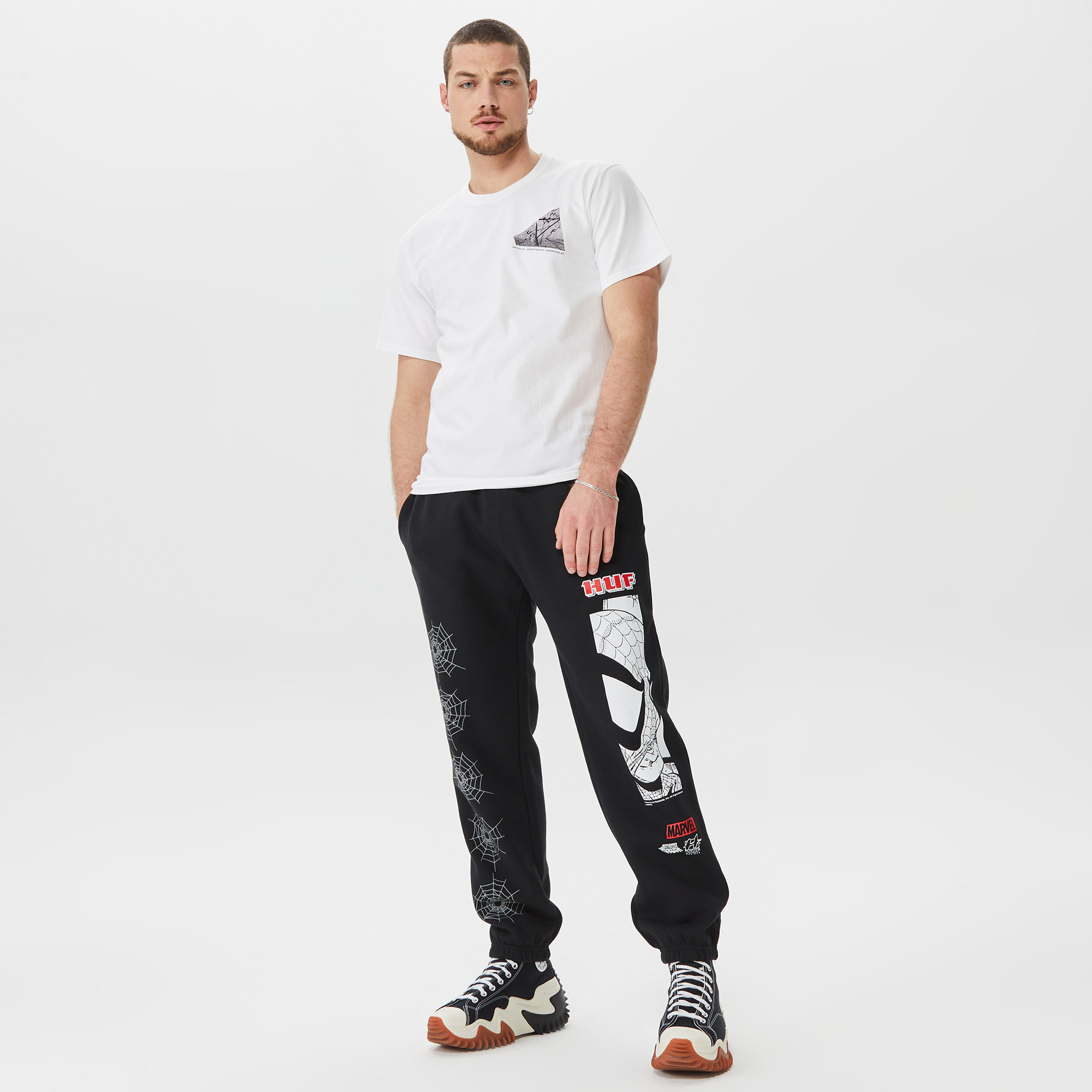 Huf Withstand Erkek Beyaz T-Shirt