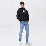 Huf Three Hundred Erkek Siyah Hoodie