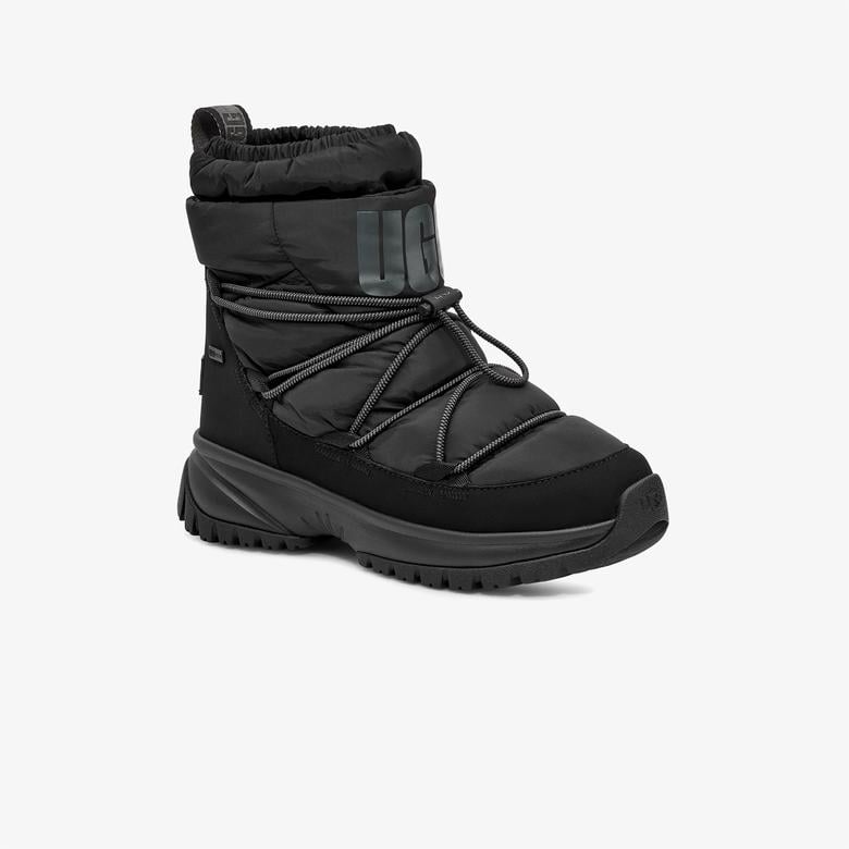 UGG Yose Puffer Mid Kadın Siyah Bot