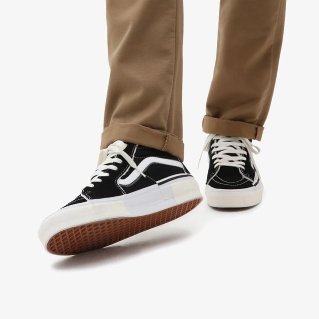 Vans Sk8-Hi Reconstruct Unisex Siyah Sneaker - Görsel 4