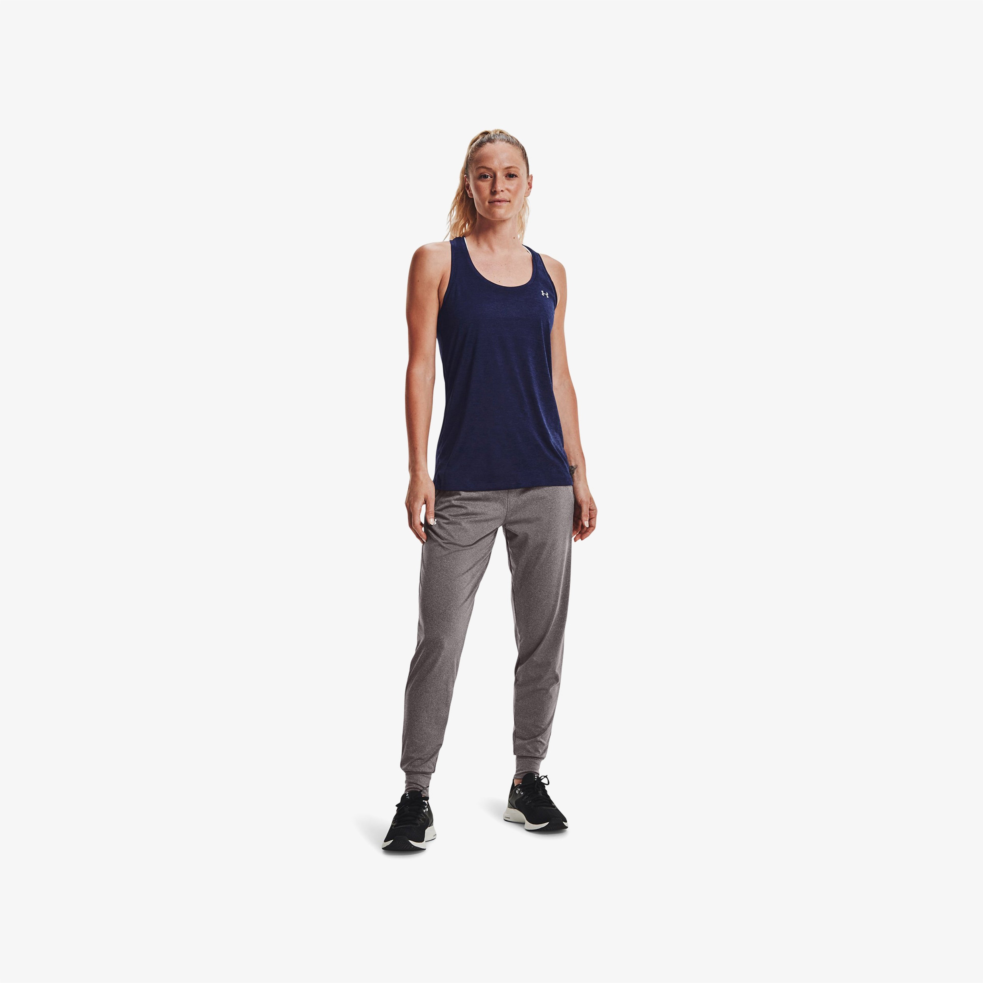 Under Armour NeFabrıc Hg Armour Kadın Gri Eşofman Altı