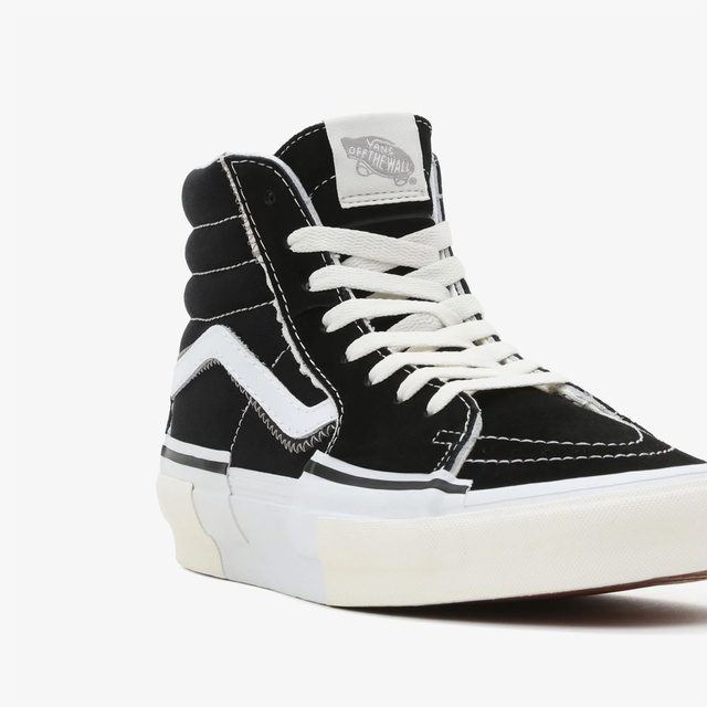 Vans Sk8-Hi Reconstruct Unisex Siyah Sneaker - Görsel 8