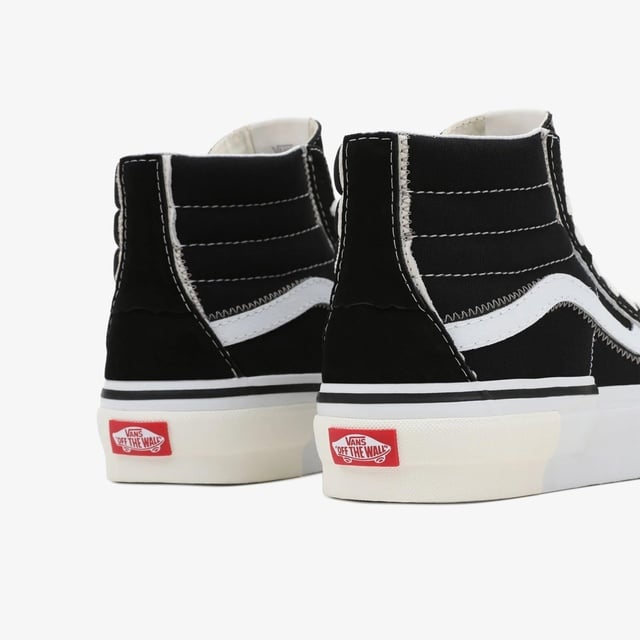 Vans Sk8-Hi Reconstruct Unisex Siyah Sneaker - Görsel 9