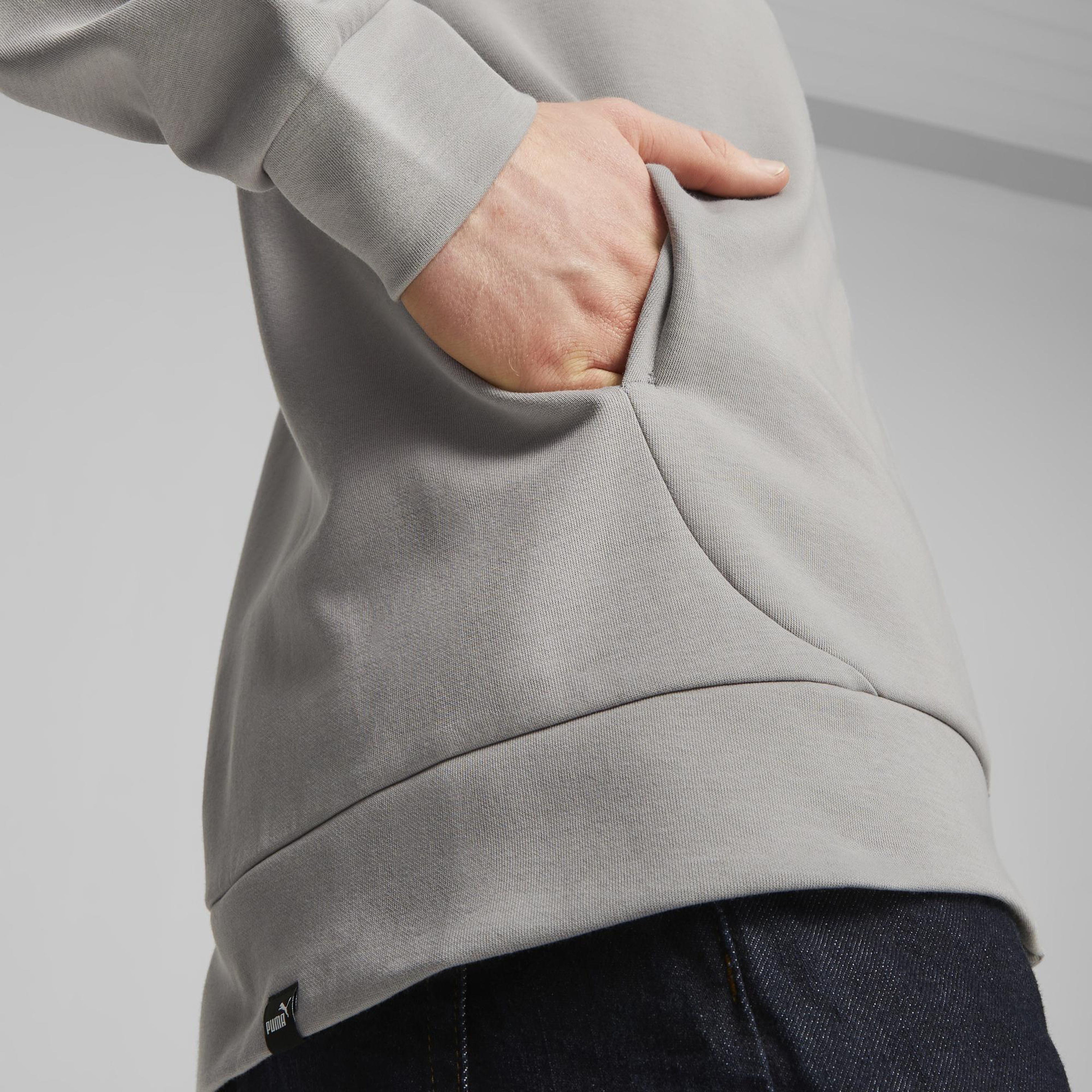 Puma Rad/Cal Full-Zip Erkek Gri Günlük Sweatshirt