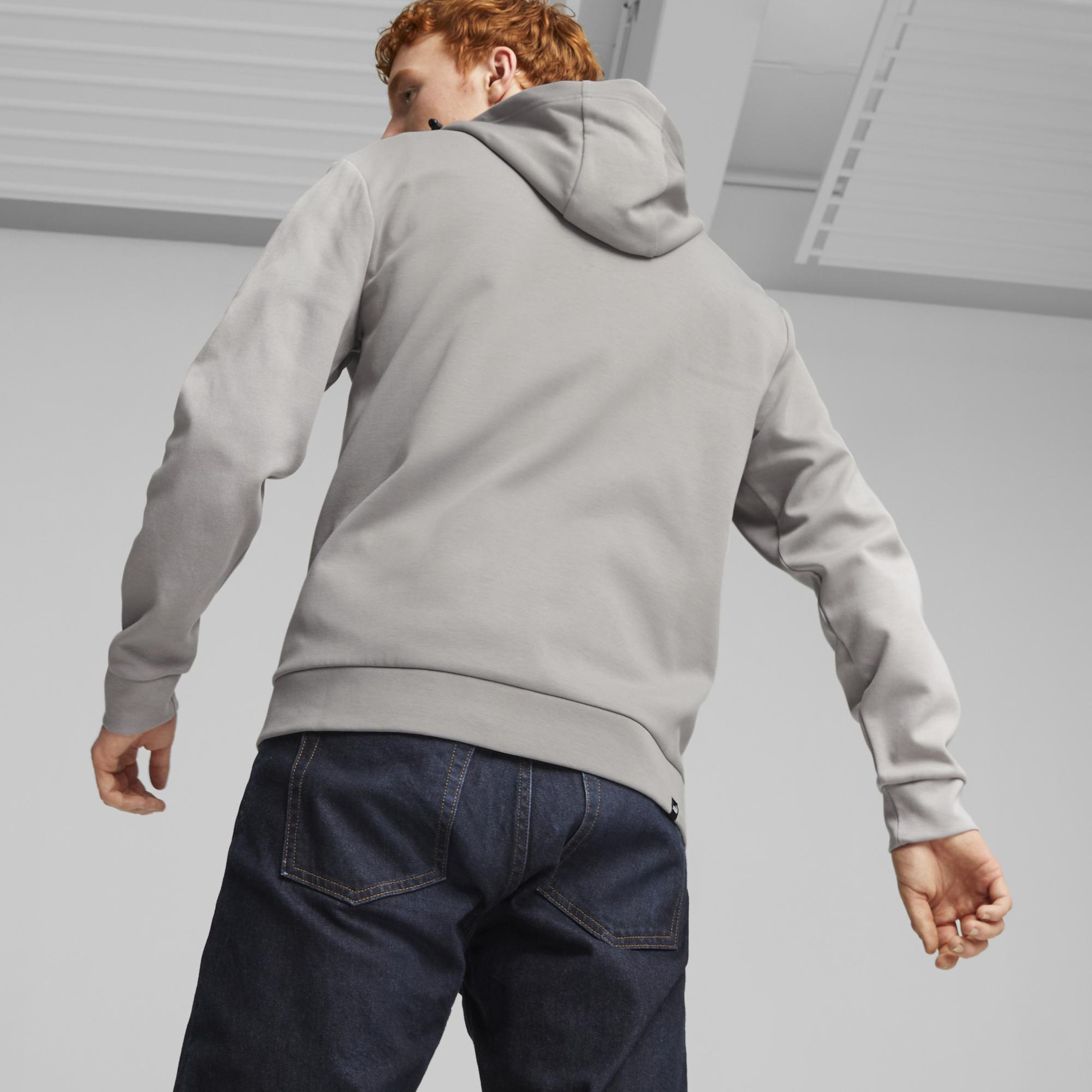 Puma Rad/Cal Full-Zip Erkek Gri Günlük Sweatshirt