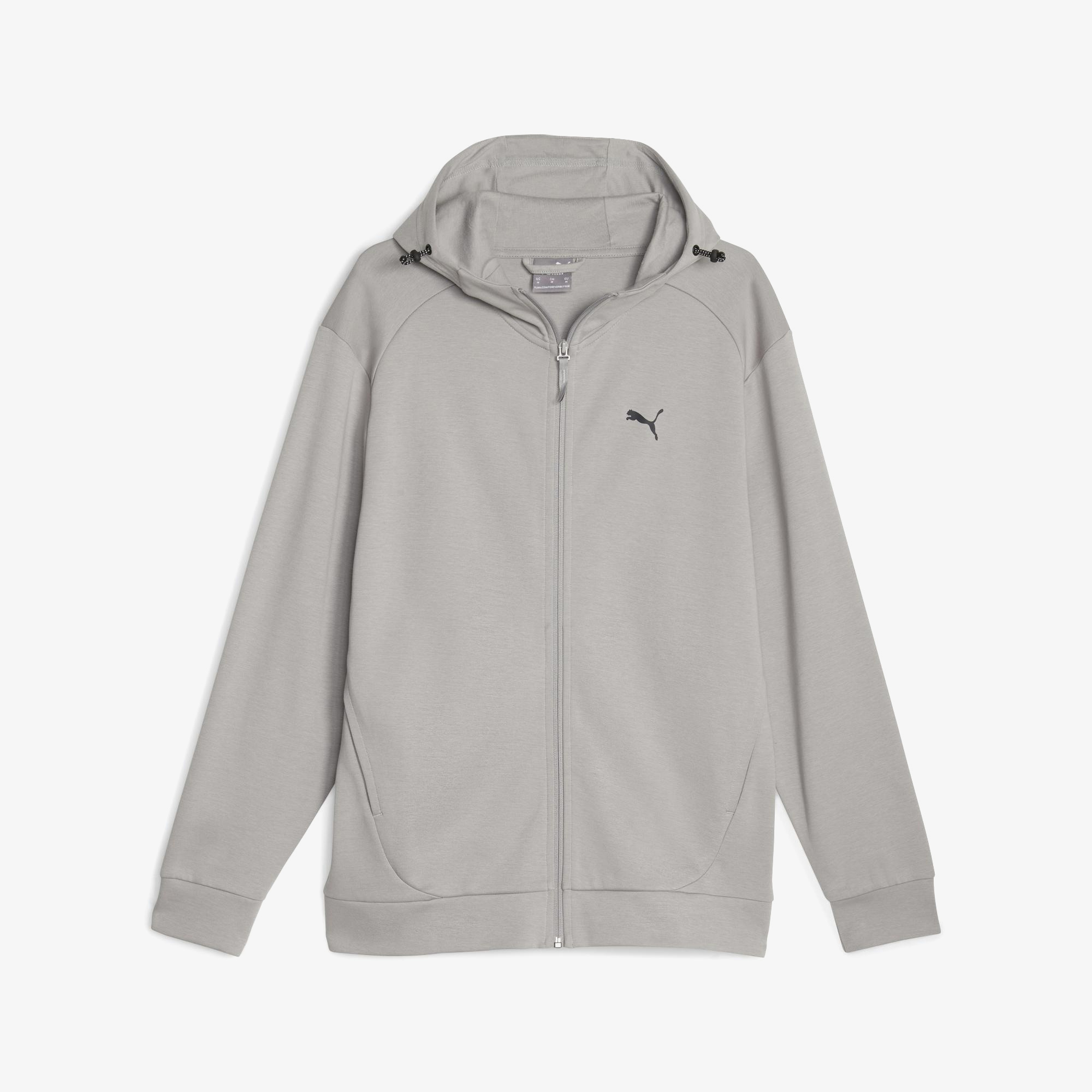 Puma Rad/Cal Full-Zip Erkek Gri Günlük Sweatshirt