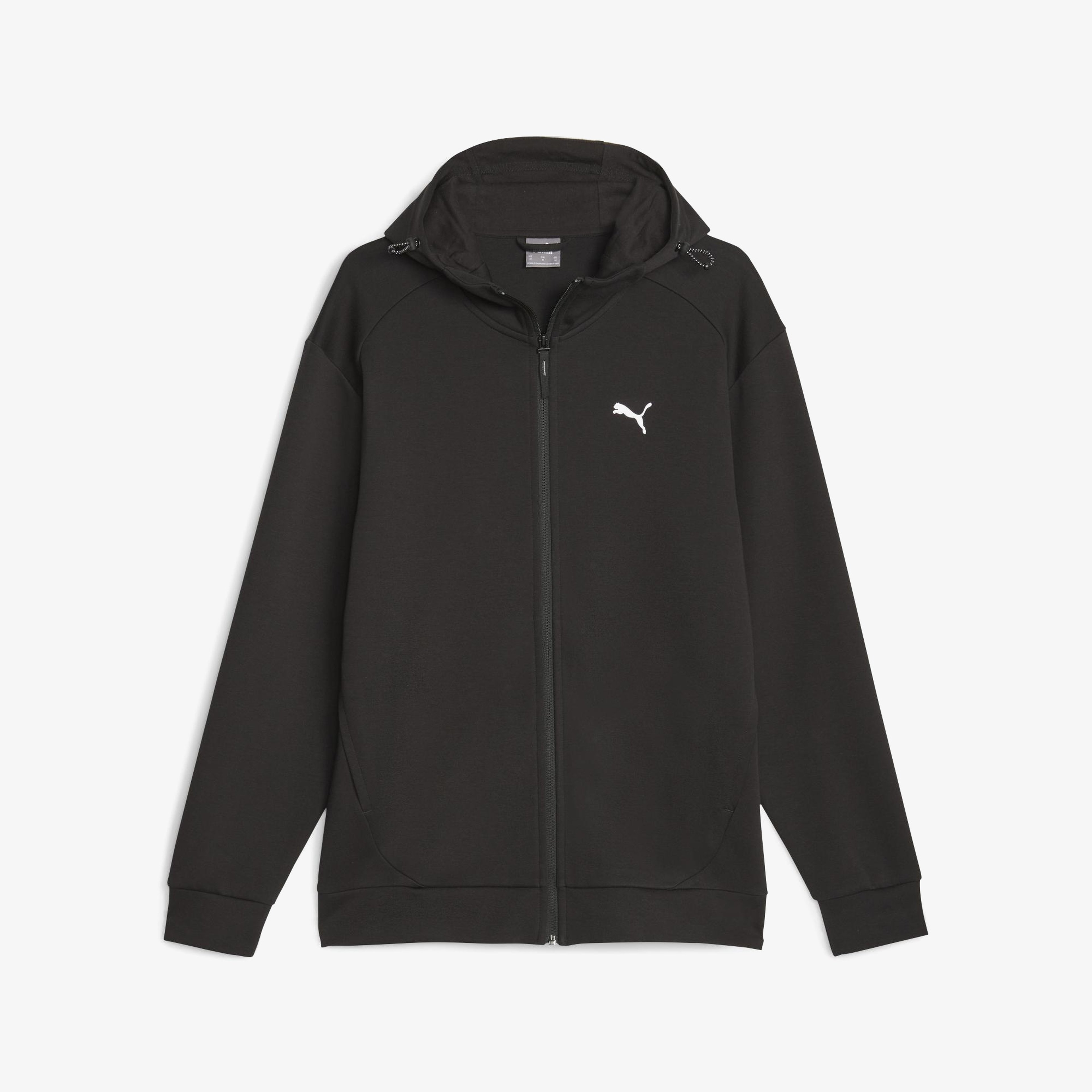 Puma Rad/Cal Full-Zip Erkek Siyah Günlük Sweatshirt